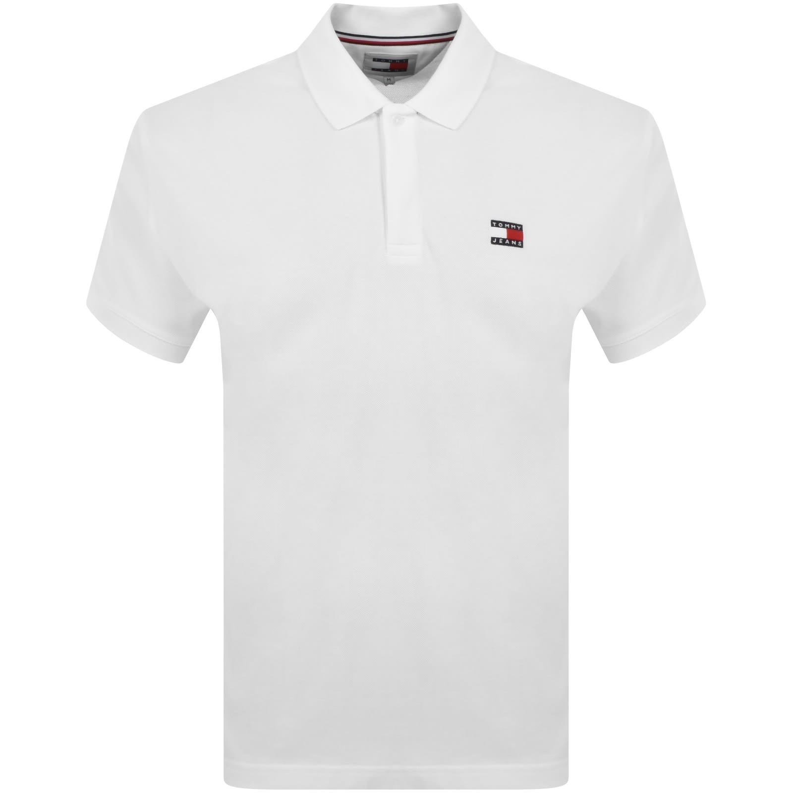 Tommy Jeans Polo T Shirt White