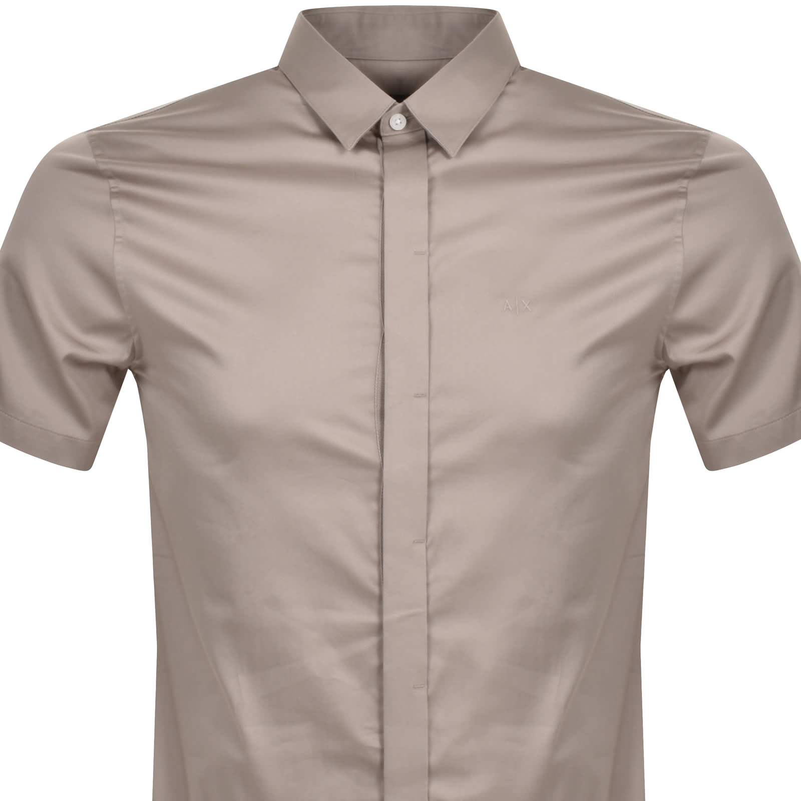 Armani exchange button up shop