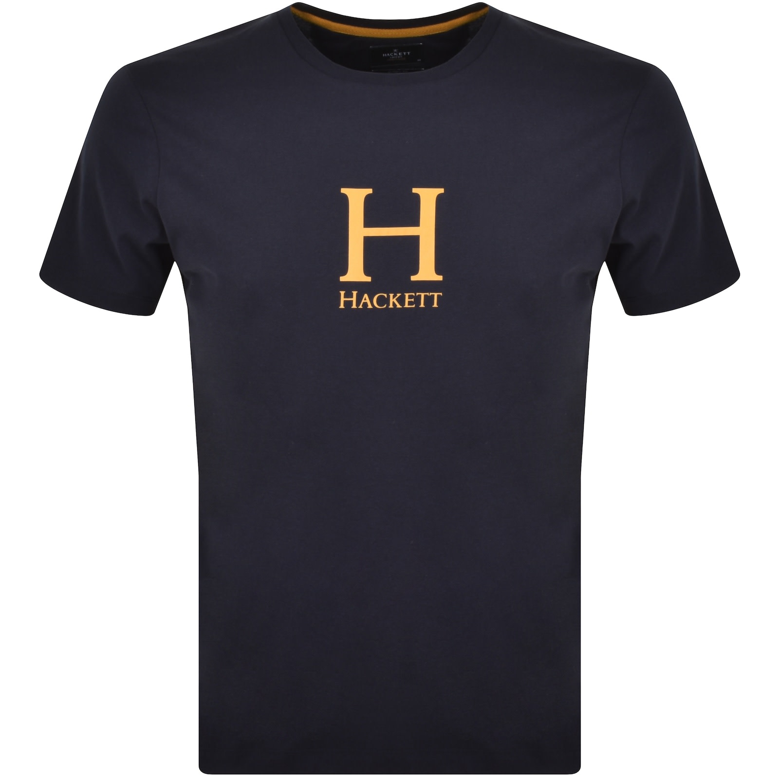 Hackett Heritage H Classic Fit T Shirt Navy Mainline Menswear Canada