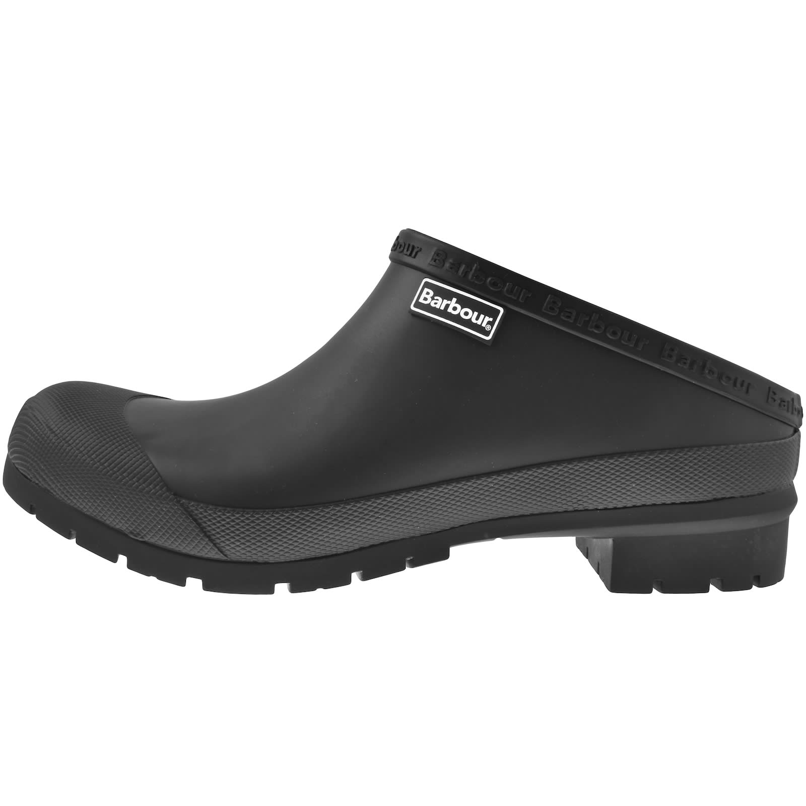 Barbour Quinn Welly Clog Shoes Black Mainline Menswear Canada