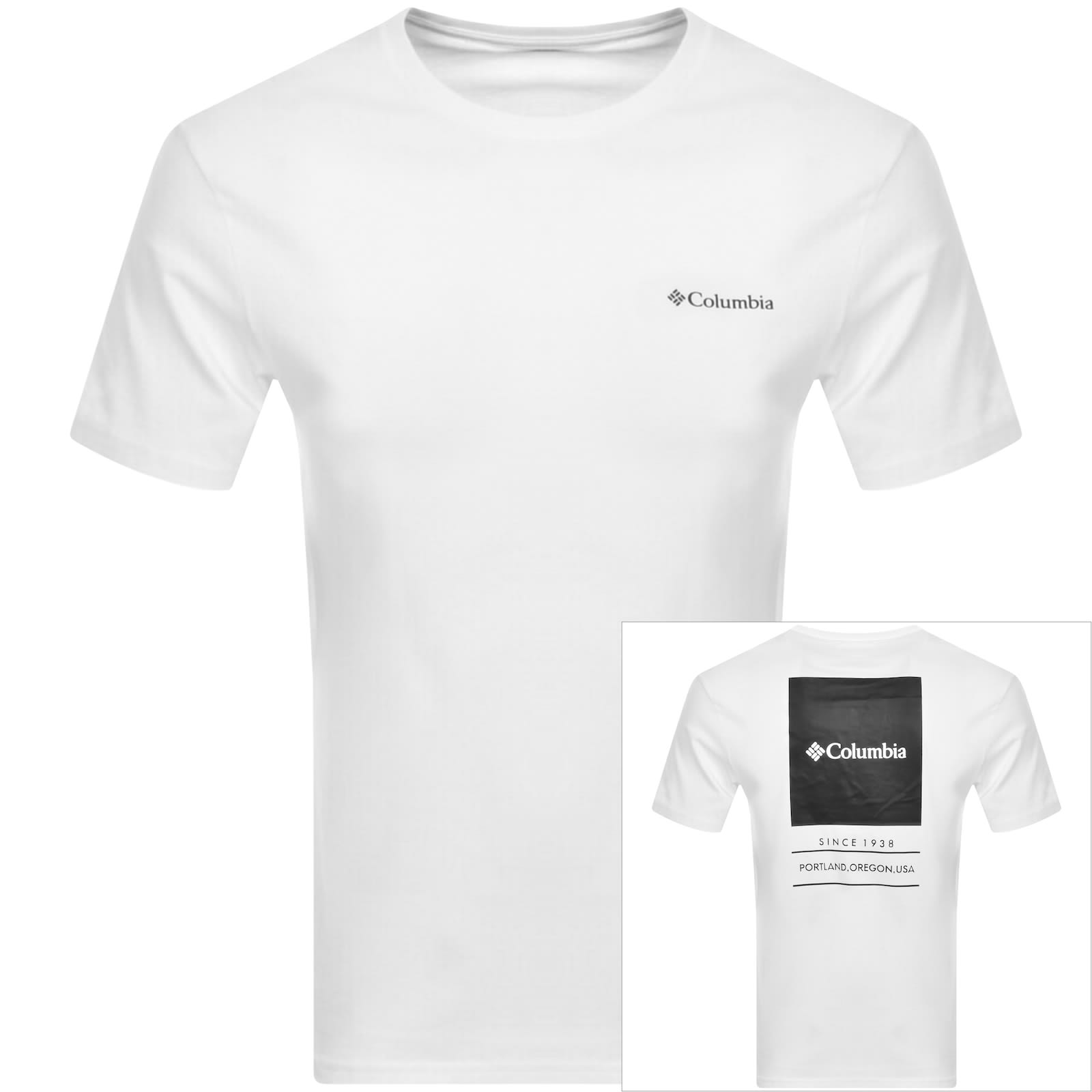 Columbia white t shirt on sale