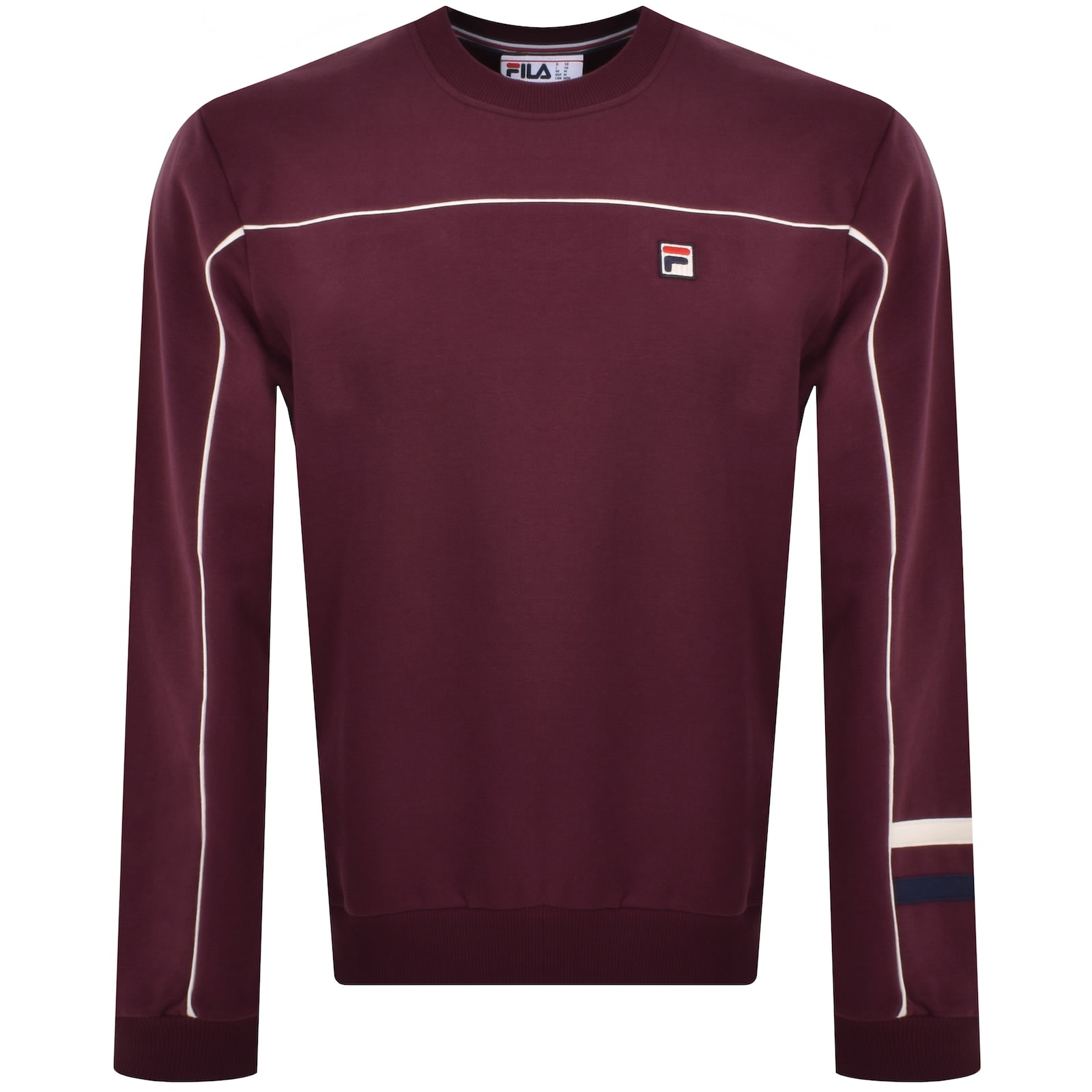 Fila Vintage Adam Sweatshirt Maroon Mainline Menswear Ireland