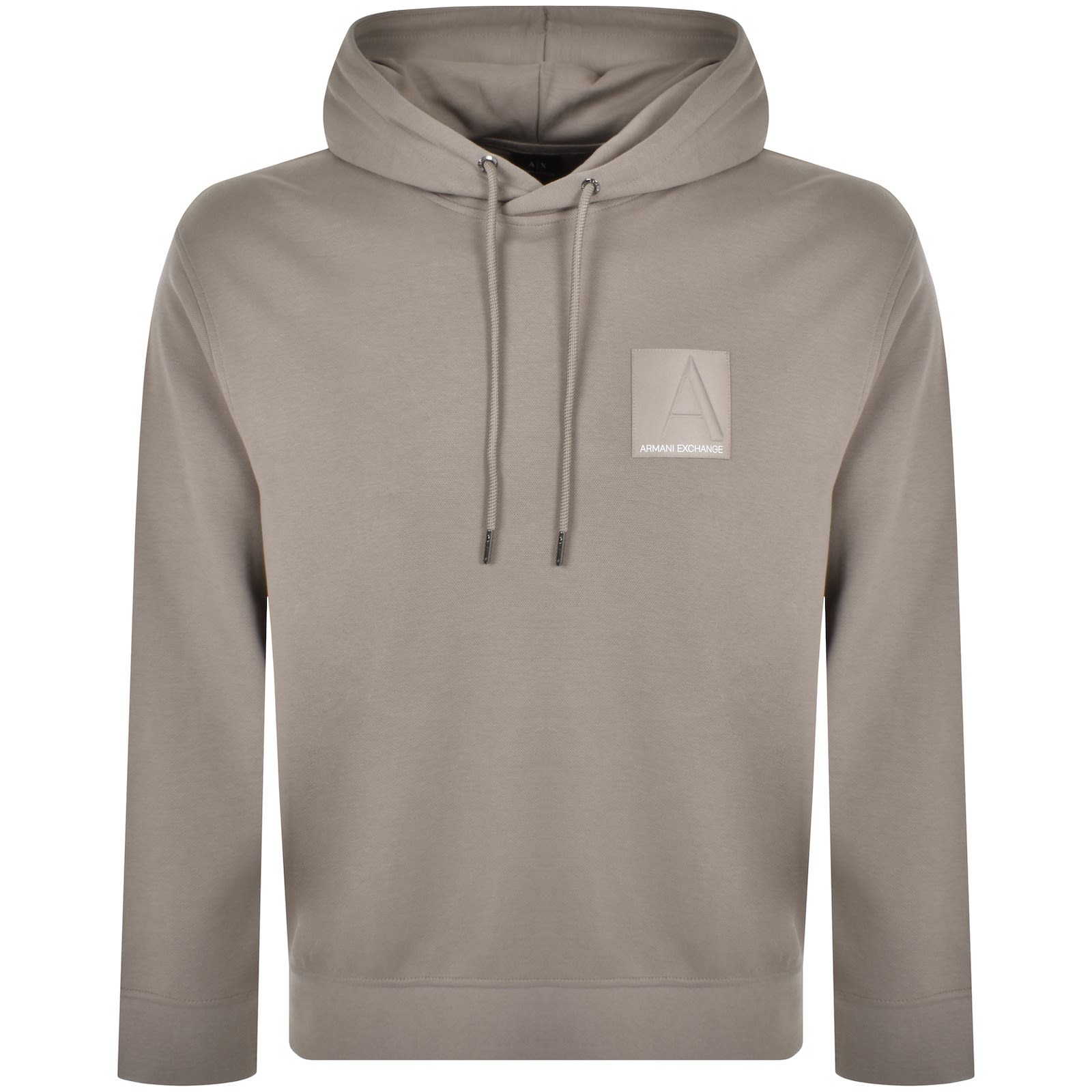 Armani exchange grey hoodie best sale