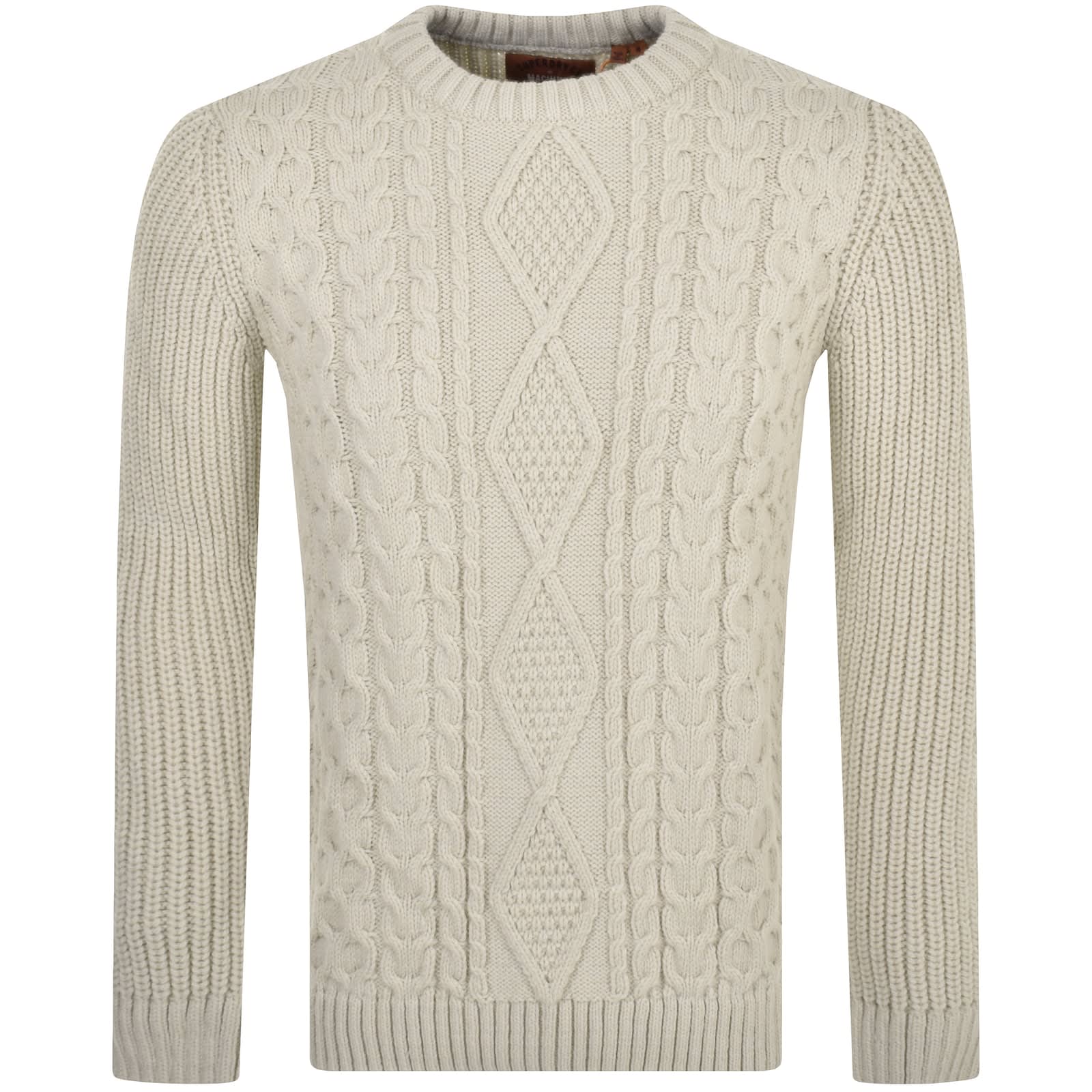 Superdry americana cable knit jumper top