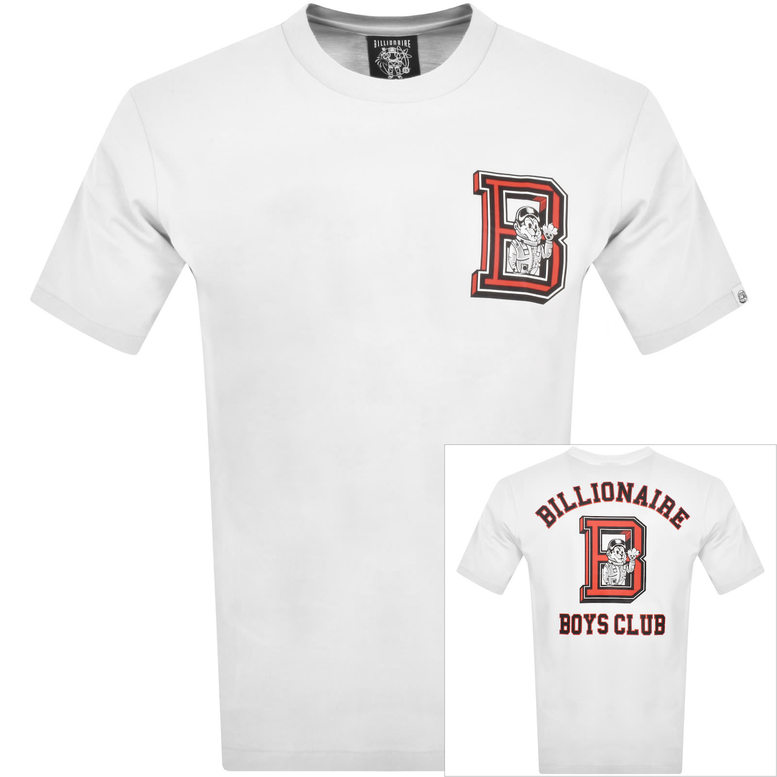 Billionaire Boys Club Mascot Logo T Shirt White | Mainline Menswear United  States