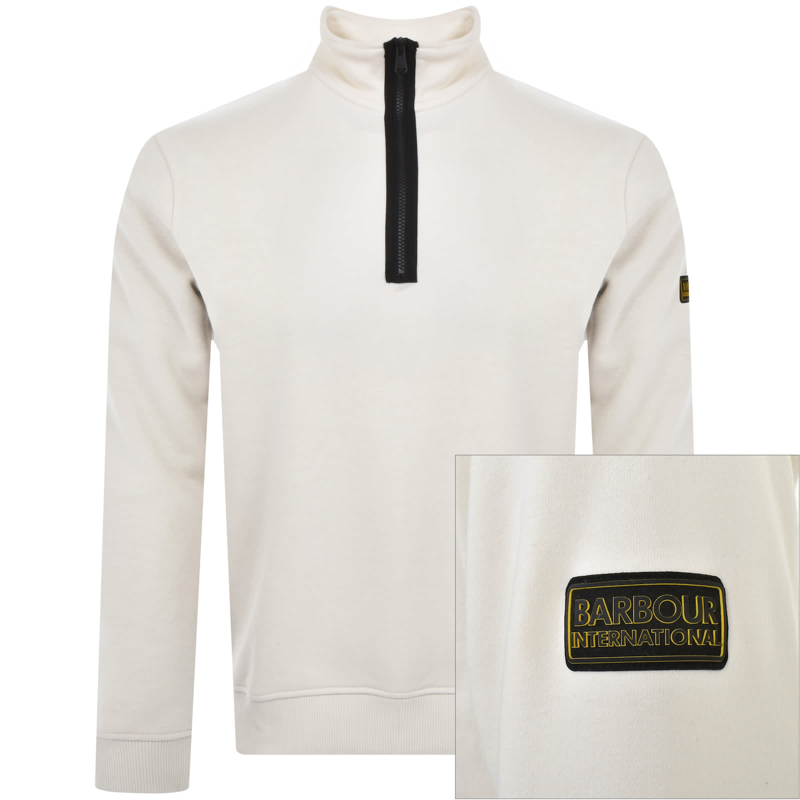 Barbour international half zip shop
