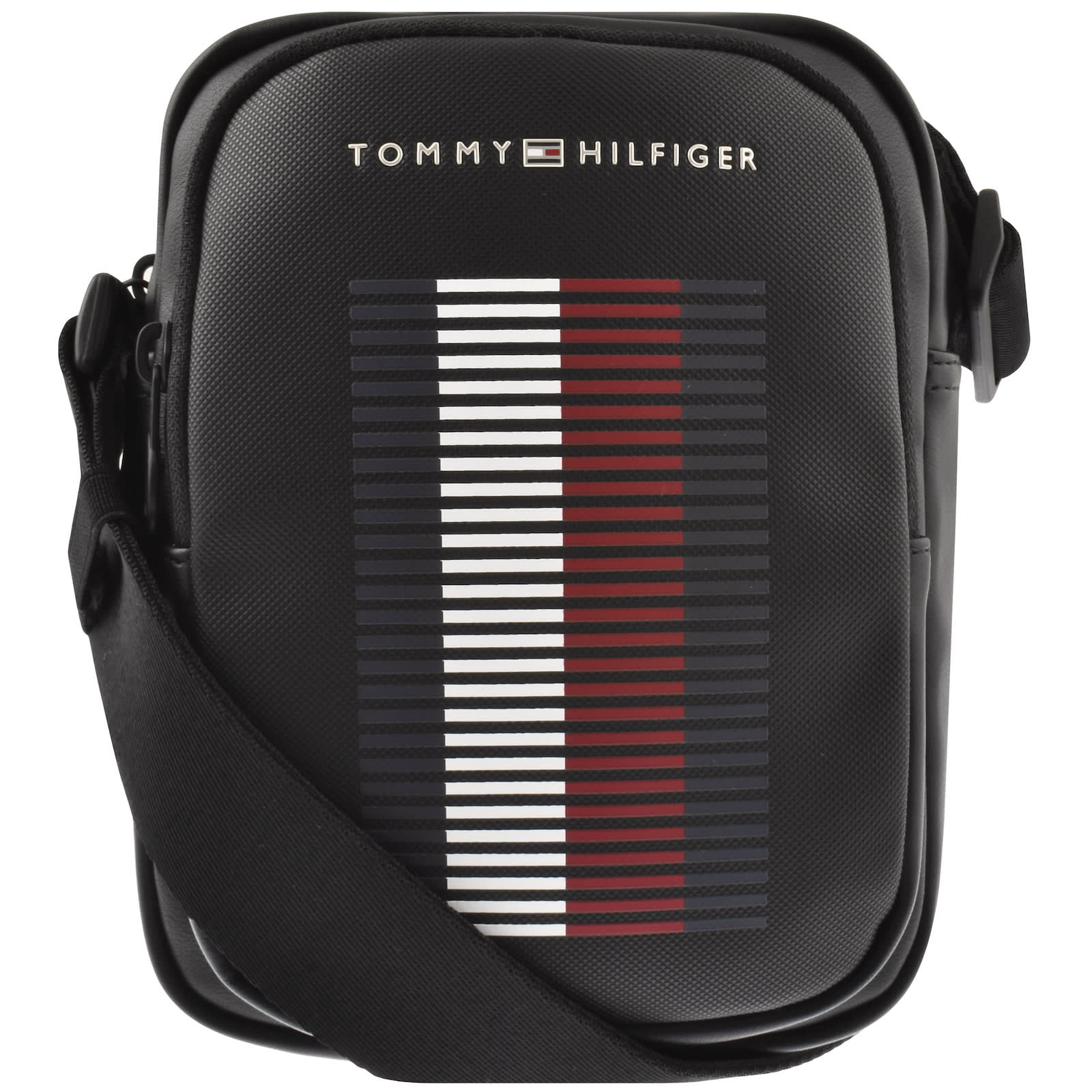 Tommy Hilfiger Pique Mini Reporter Bag BlackTommy Hilfiger Pique Mini Reporter Bag Black Male One Size