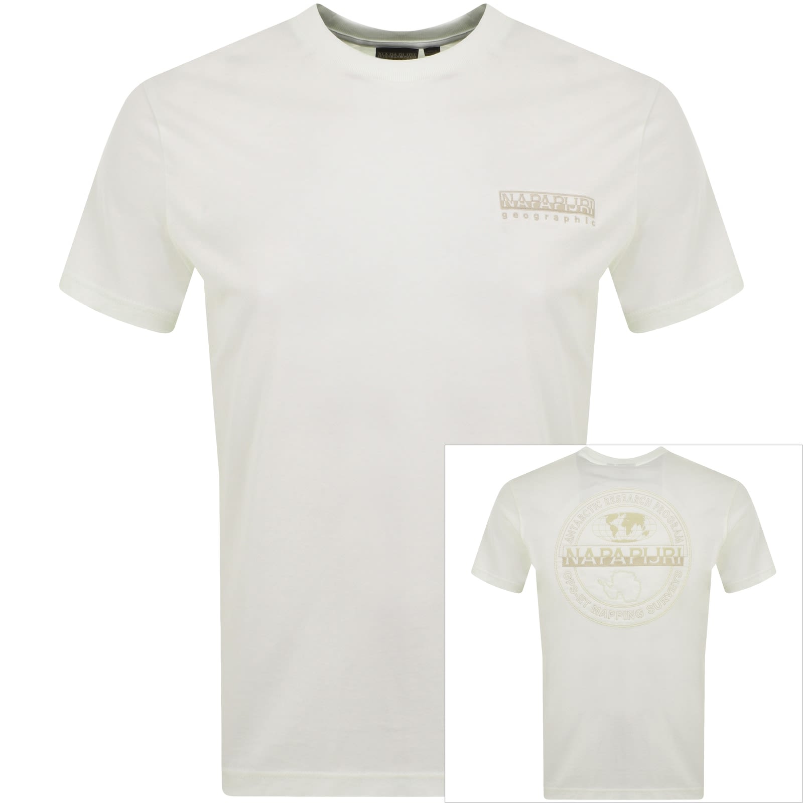 Napapijri S Kander T Shirt White | Mainline Menswear United States