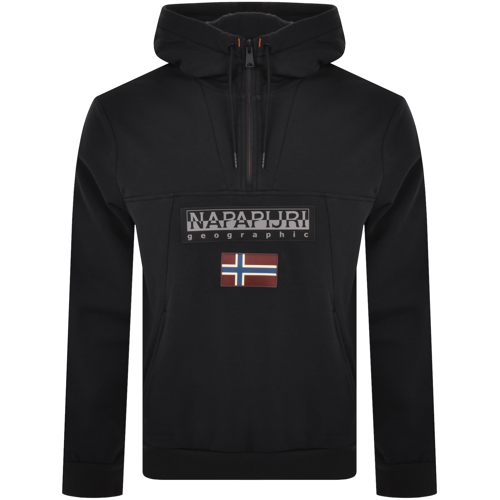 Napapijri Burgee 2.0 Hoodie Black Mainline Menswear