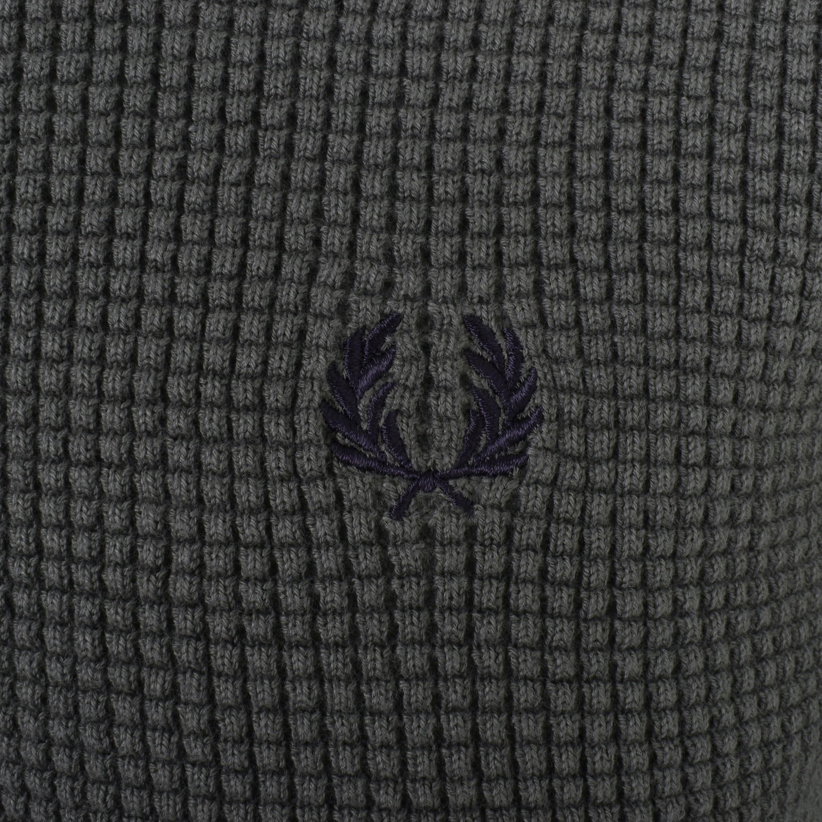 Fred perry waffle knit jumper hotsell