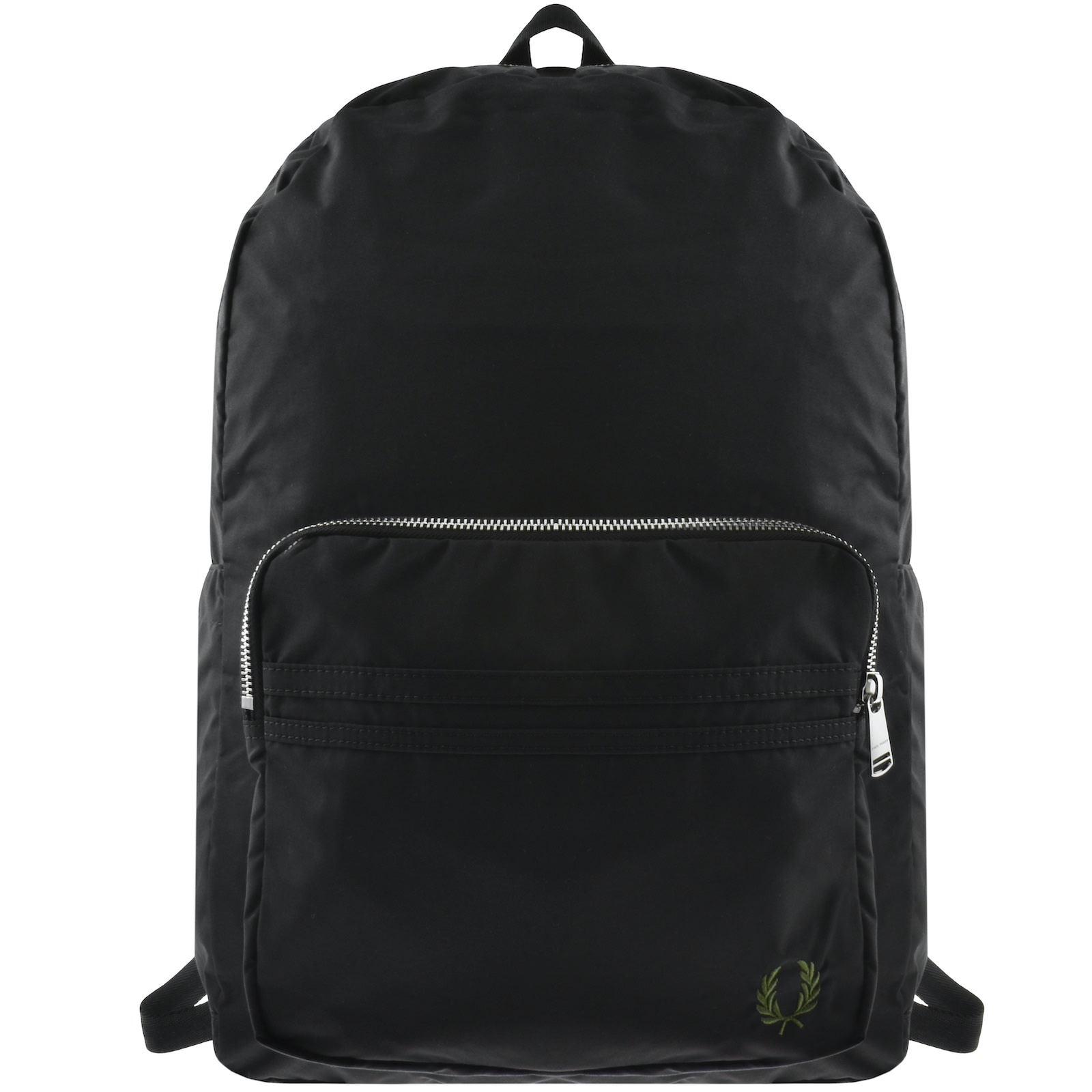Fred perry leather backpack on sale