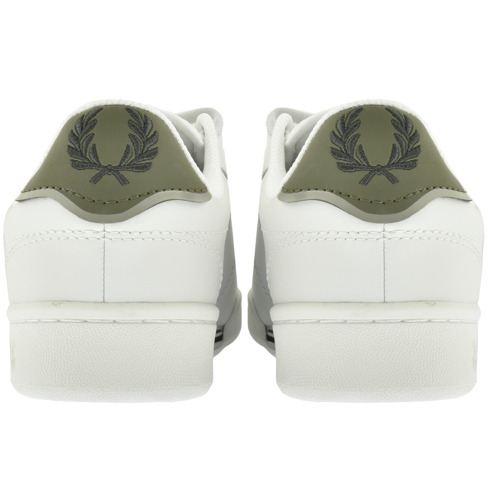 Fred Perry B722 Leather Trainers Off White Mainline Menswear Canada