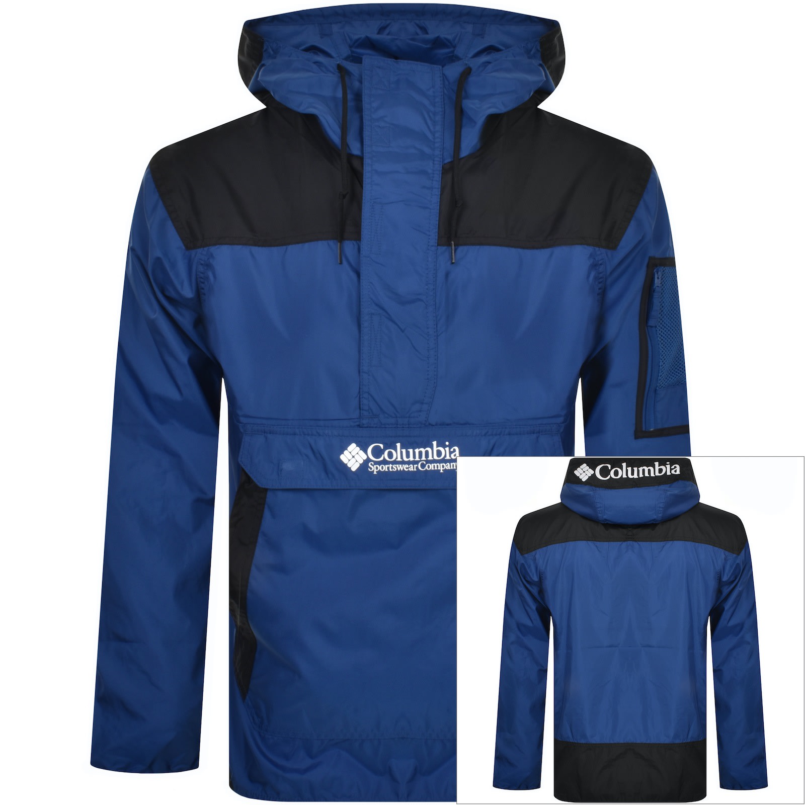Columbia Challenger Windbreaker Jacket Blue Mainline Menswear United States