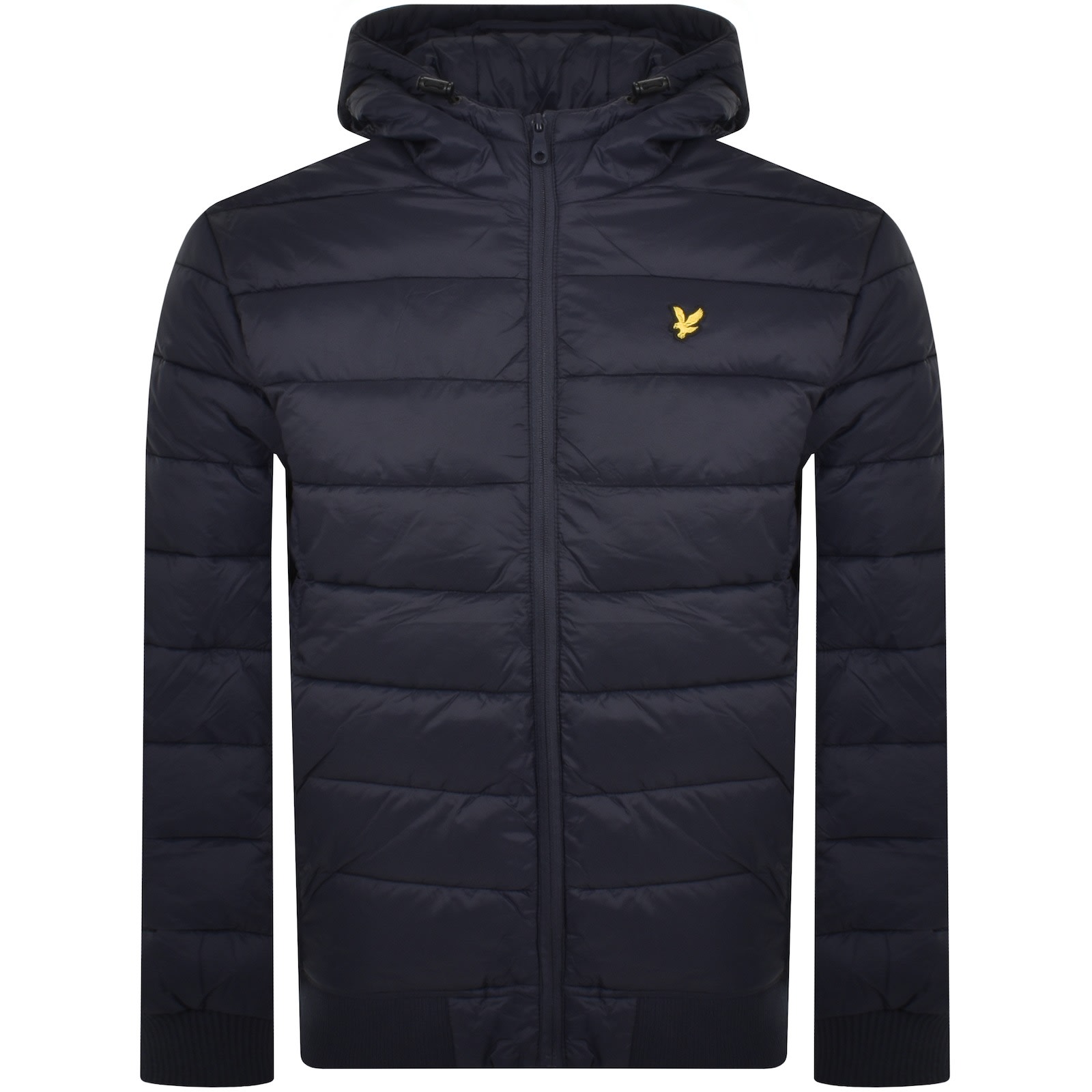 Lyle and scott puffer jacket navy online
