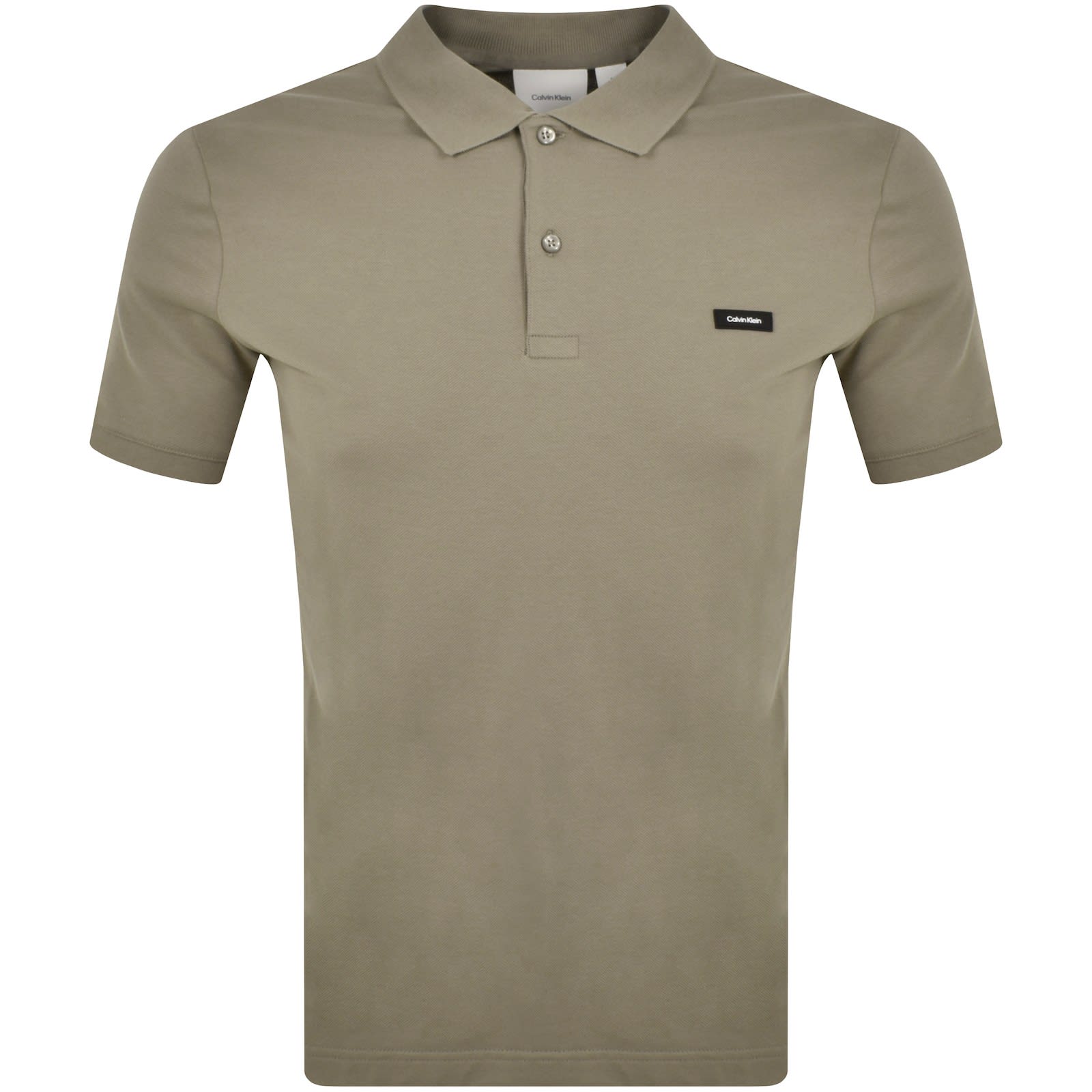 Calvin Klein Slim Fit Polo T Shirt Brown | Mainline Menswear