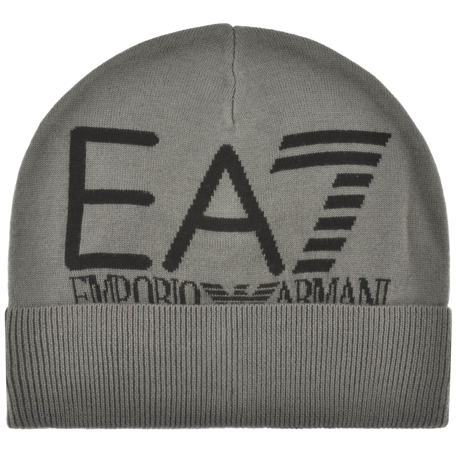 EA7 Mountain U Beanie Grey Size One Size