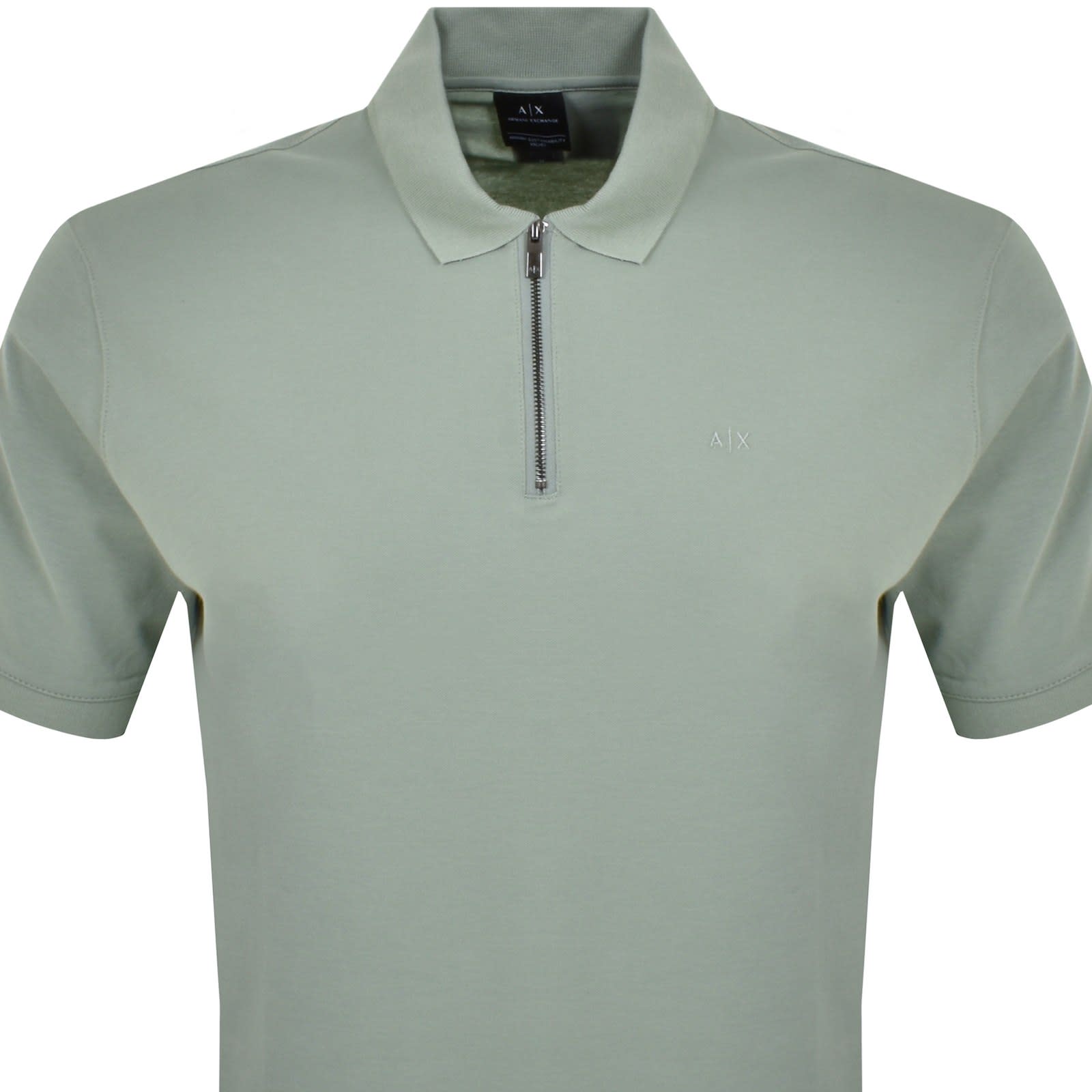 Armani exchange zip polo on sale