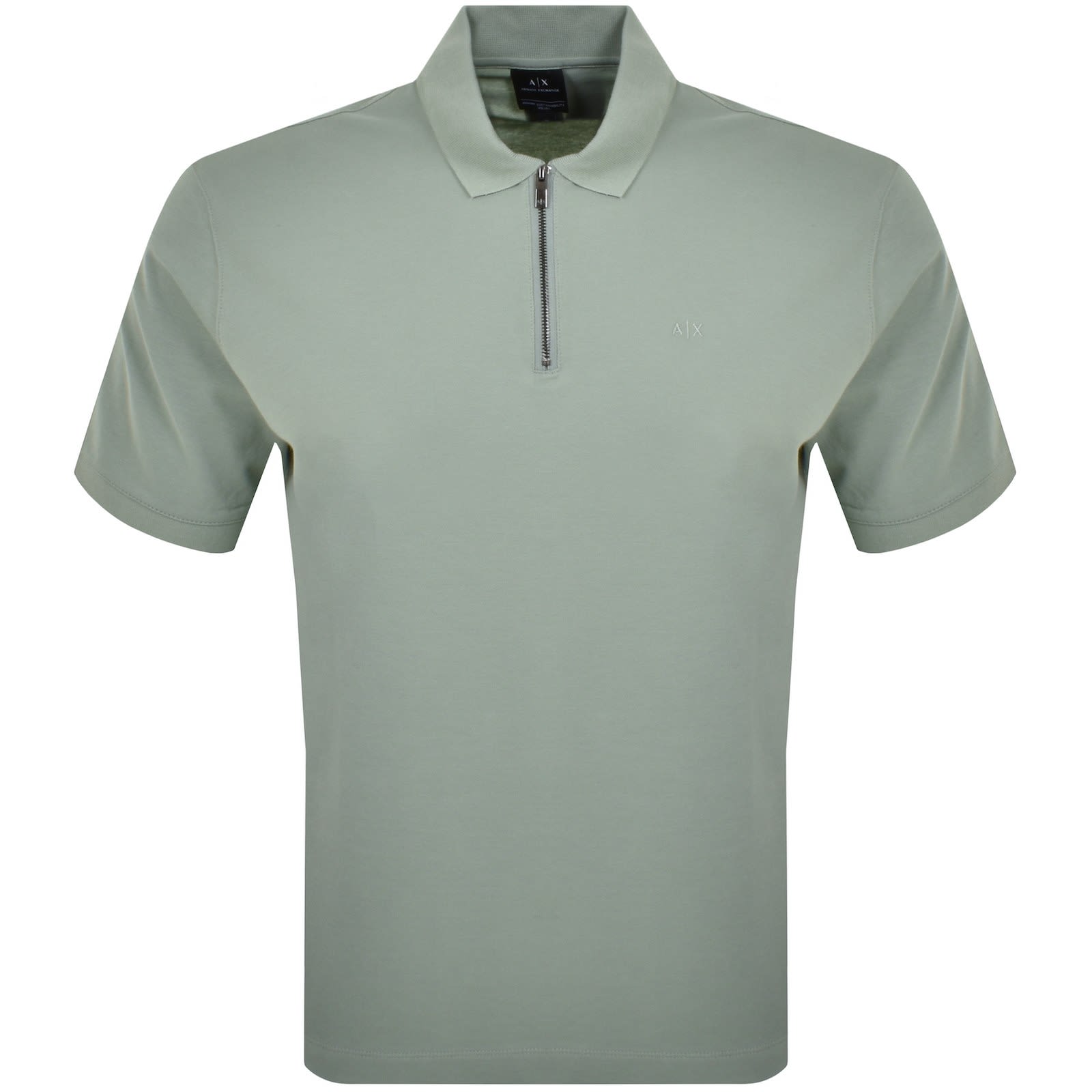 Armani exchange polo zip best sale