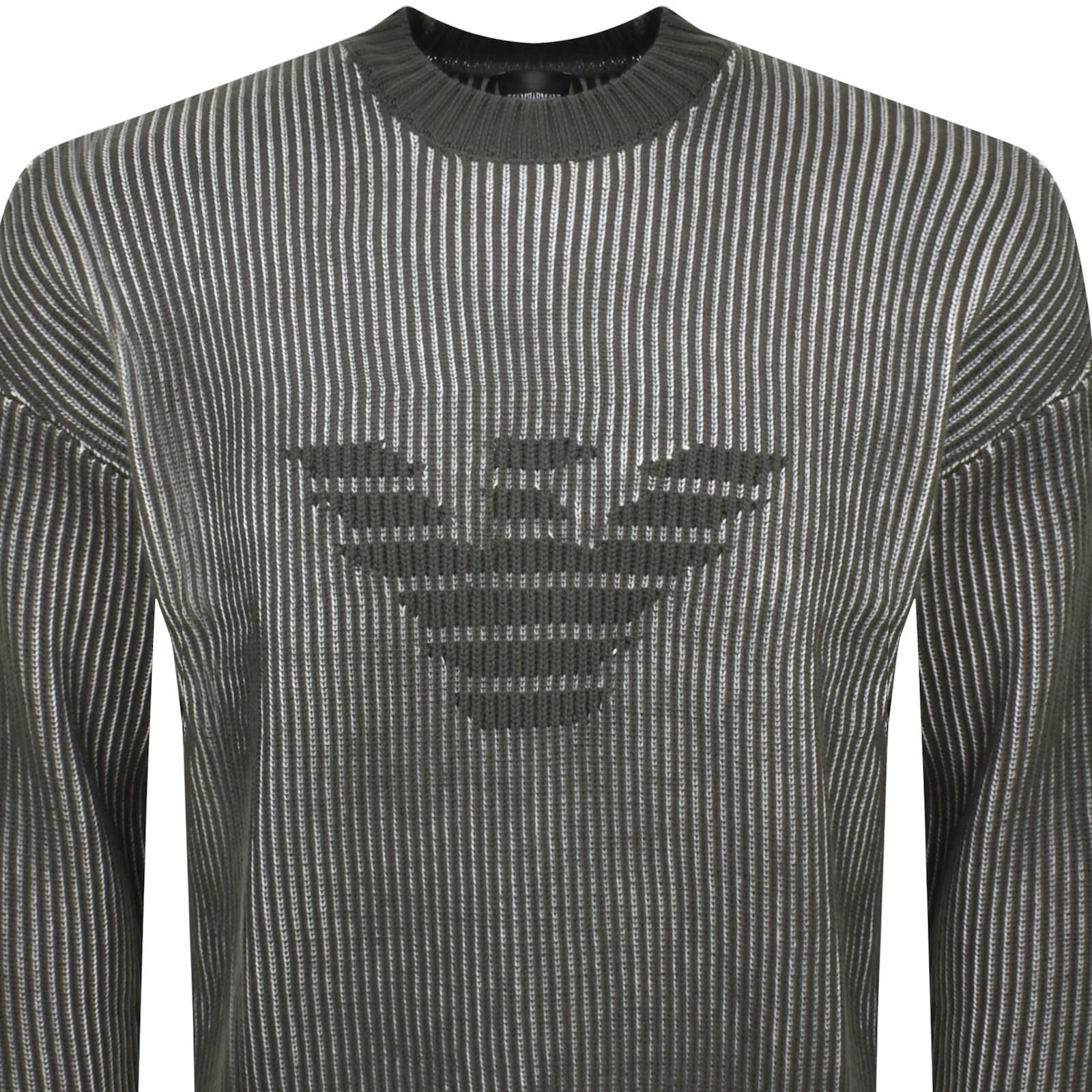 Armani grey jumper clearance