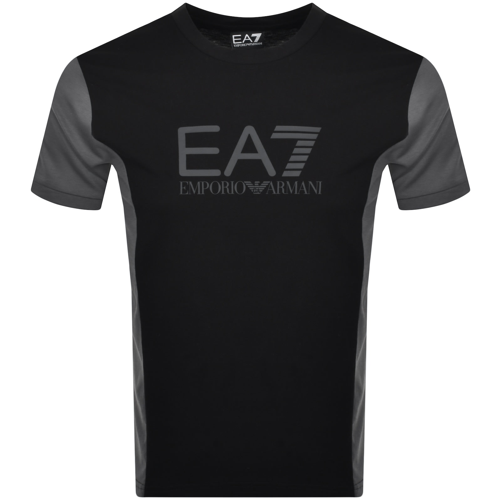 EA7 Emporio Armani Logo T Shirt Black Mainline Menswear Australia