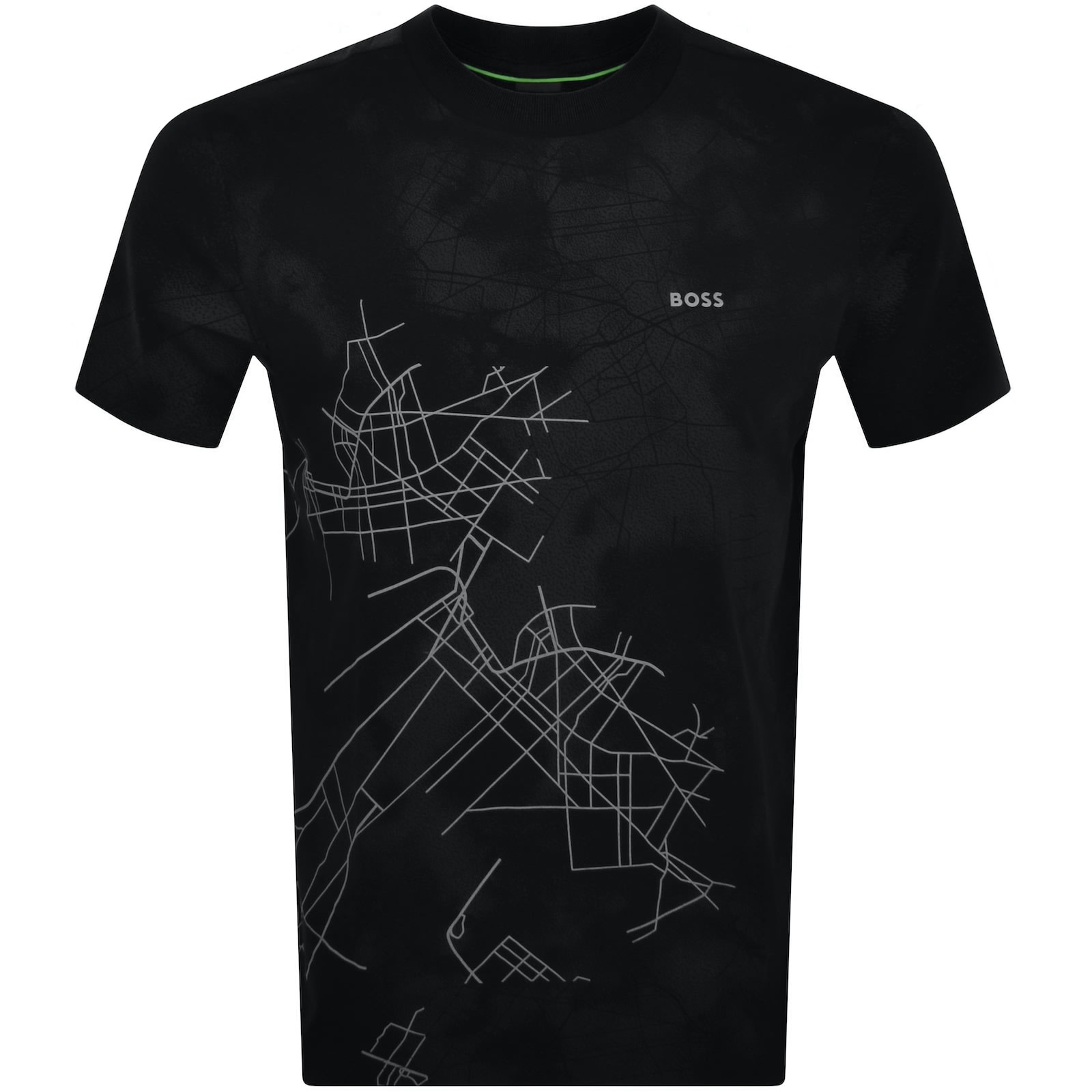 低価格 BOSS Tee 6 Reflective Effect T Shirt Black | Mainline トップス