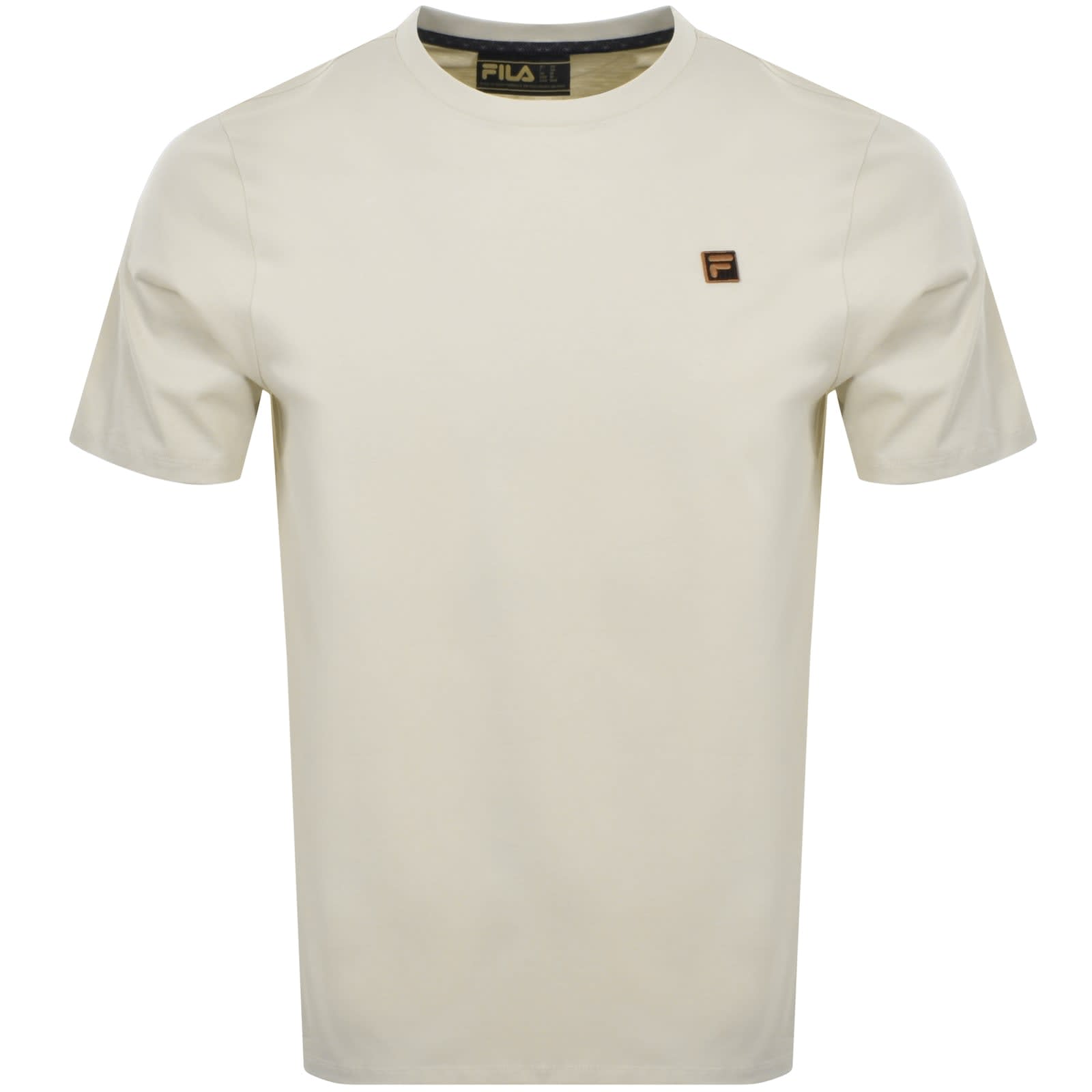 Fila white t shirt with logo clearance