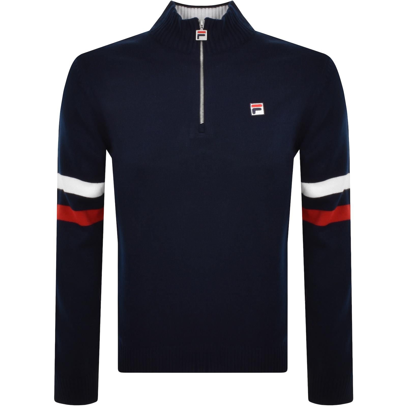 Navy fila jumper new arrivals