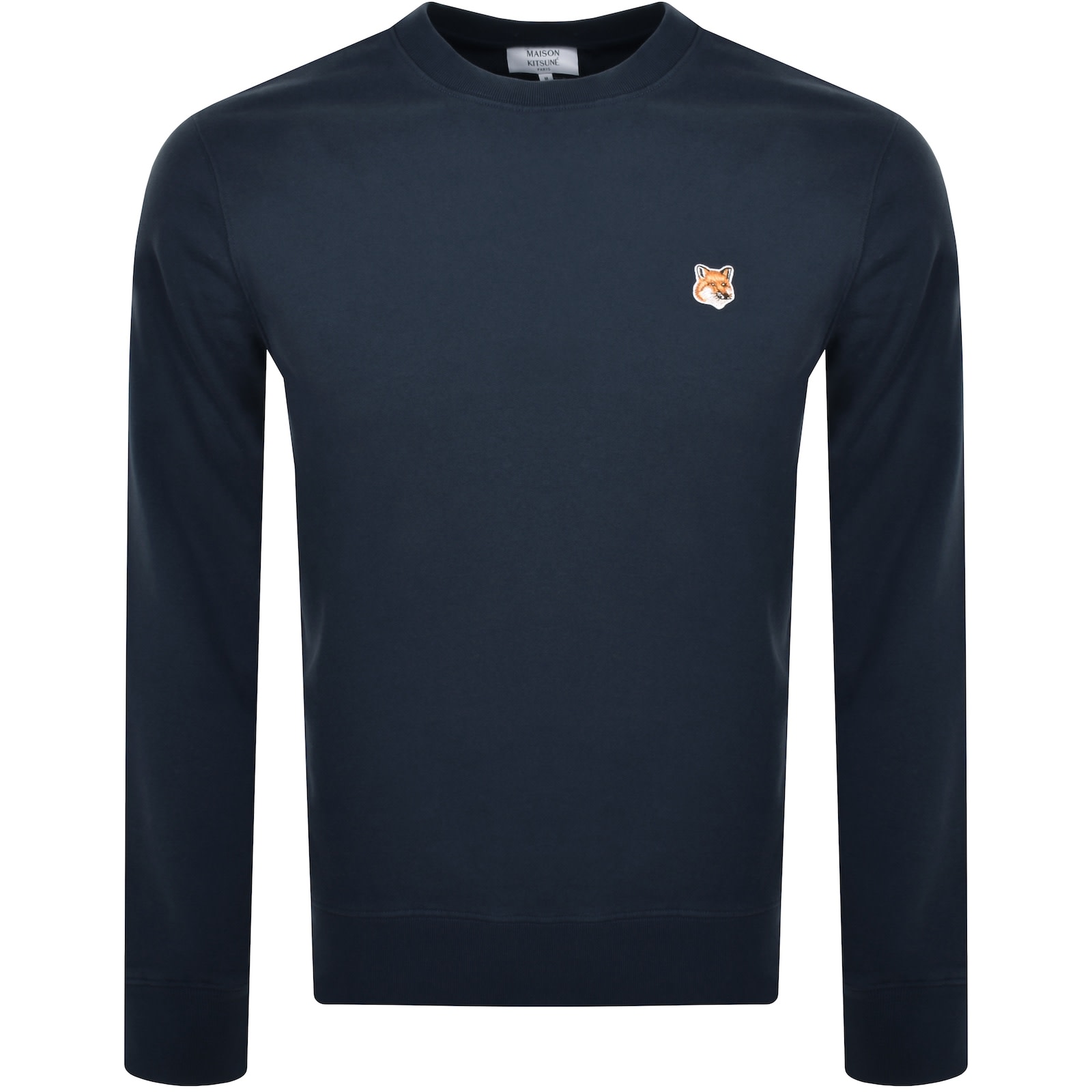 Maison kitsune fox sweatshirt discount
