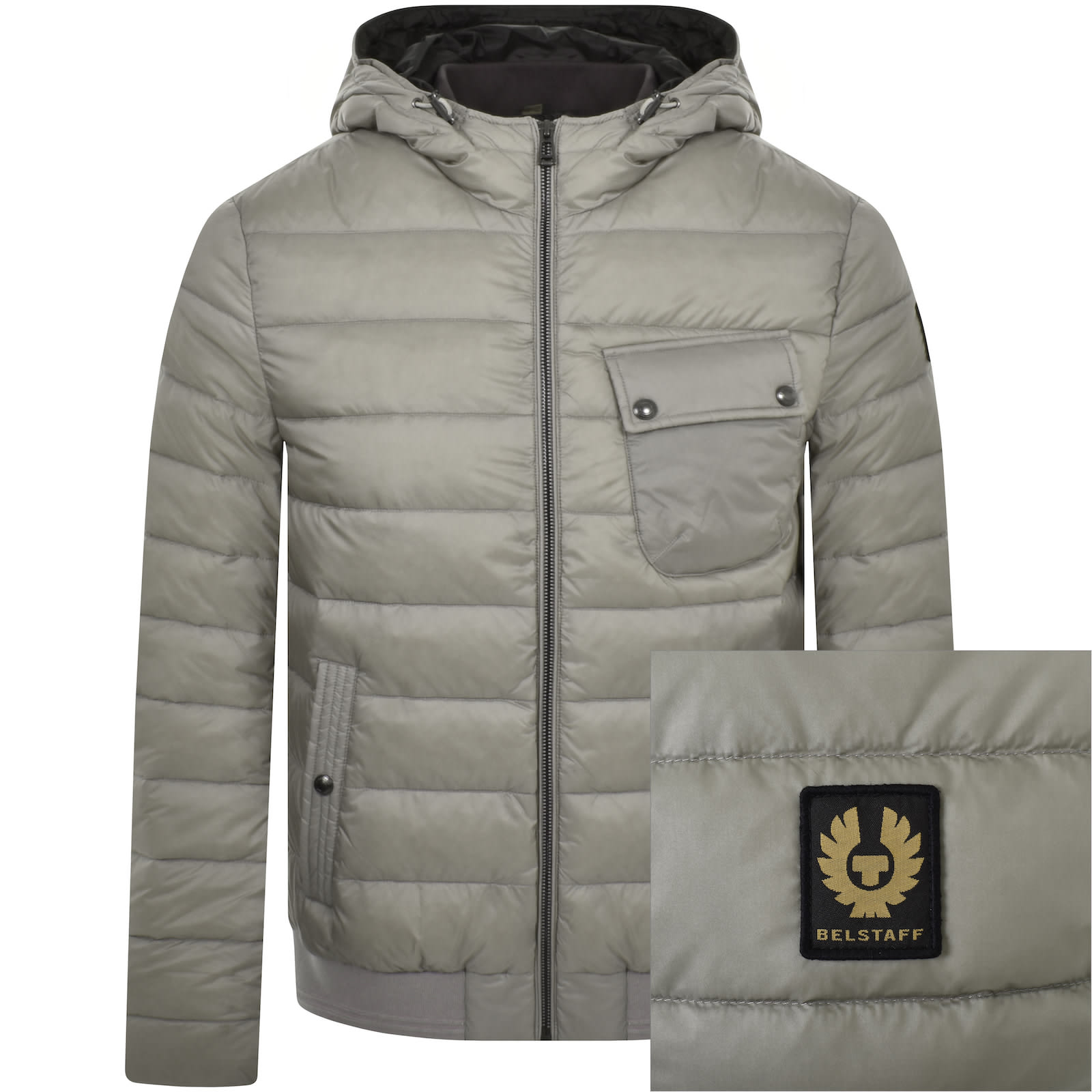 Belstaff grey jacket store