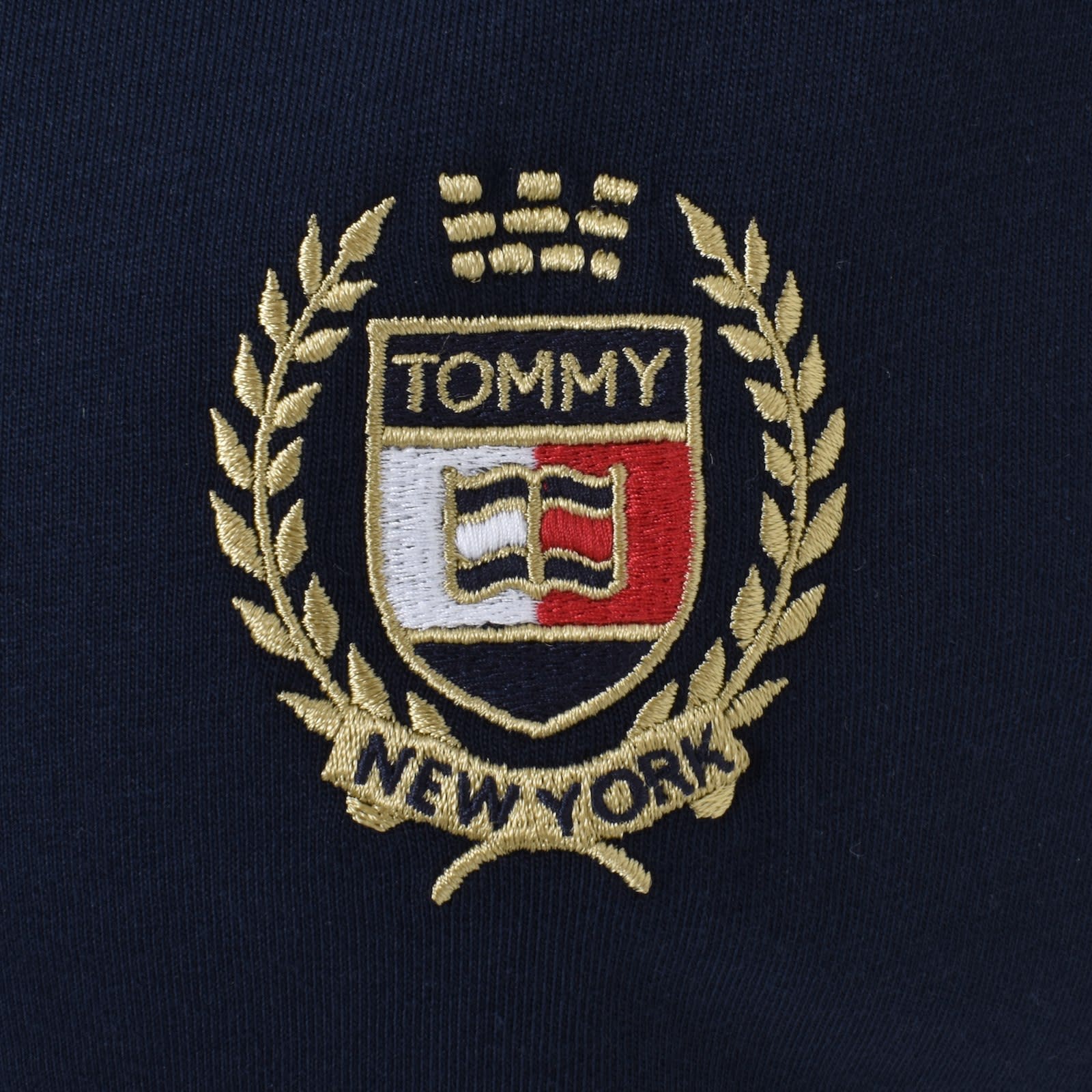 Tommy Jeans Crest Flag T Shirt NavyTommy Jeans Crest Flag T Shirt Navy Male Large