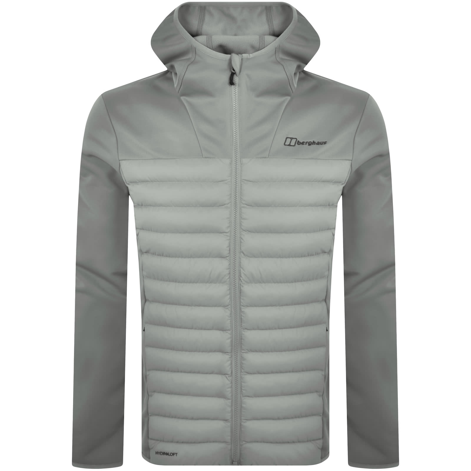 Berghaus Vaskye Hooded Hybrid Jacket Grey Mainline Menswear Ireland