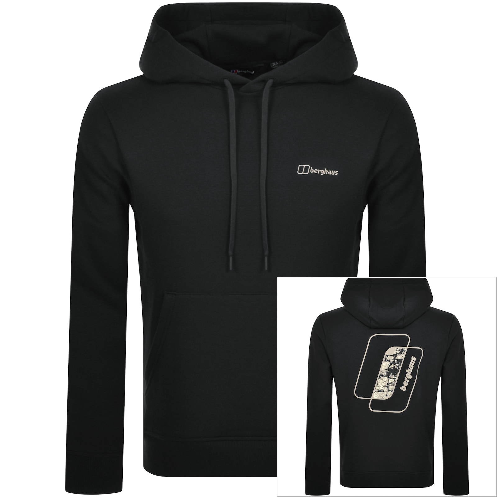 Berghaus Offset Rock Hoodie Black Mainline Menswear