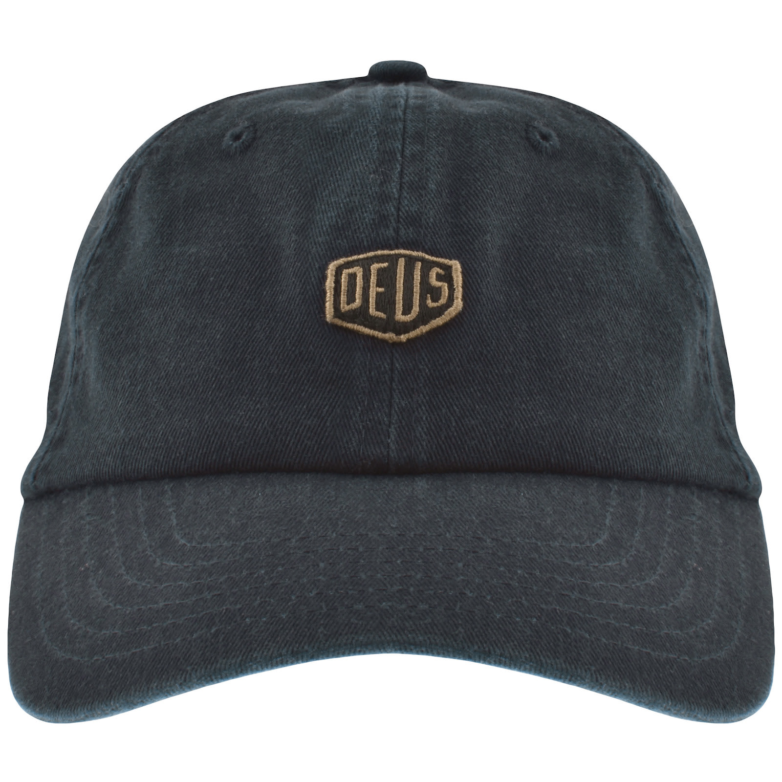 Deus Ex Machina Shield Dad Cap Navy Mainline Menswear Ireland