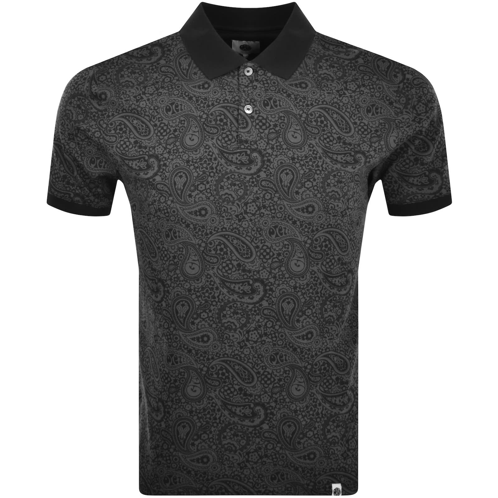 Pretty green paisley polo 2025