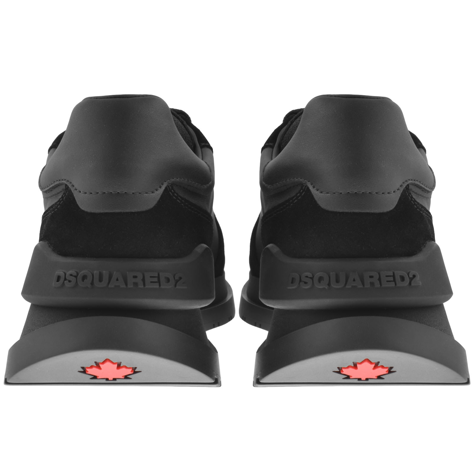 Black dsquared trainers discount