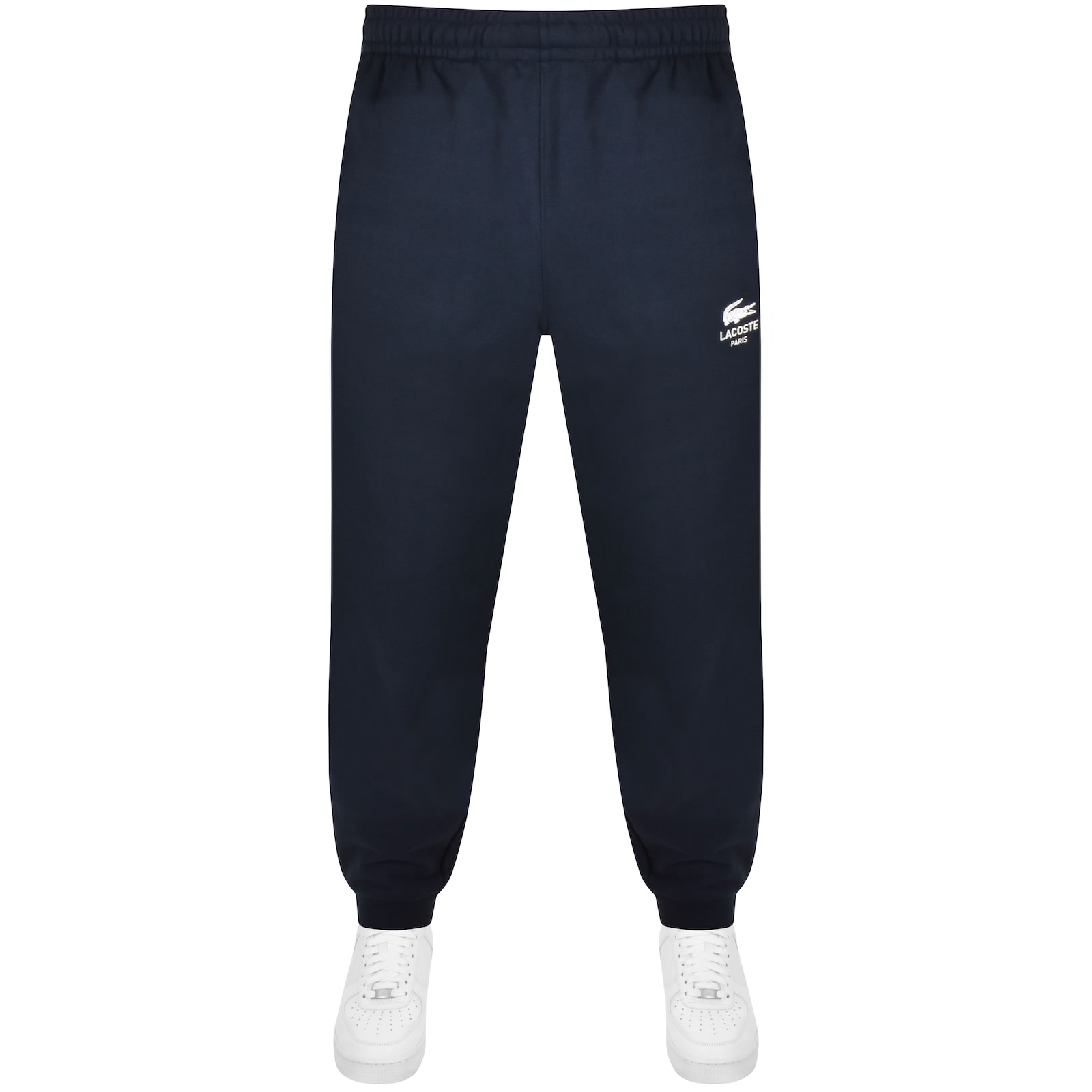 Lacoste navy joggers outlet