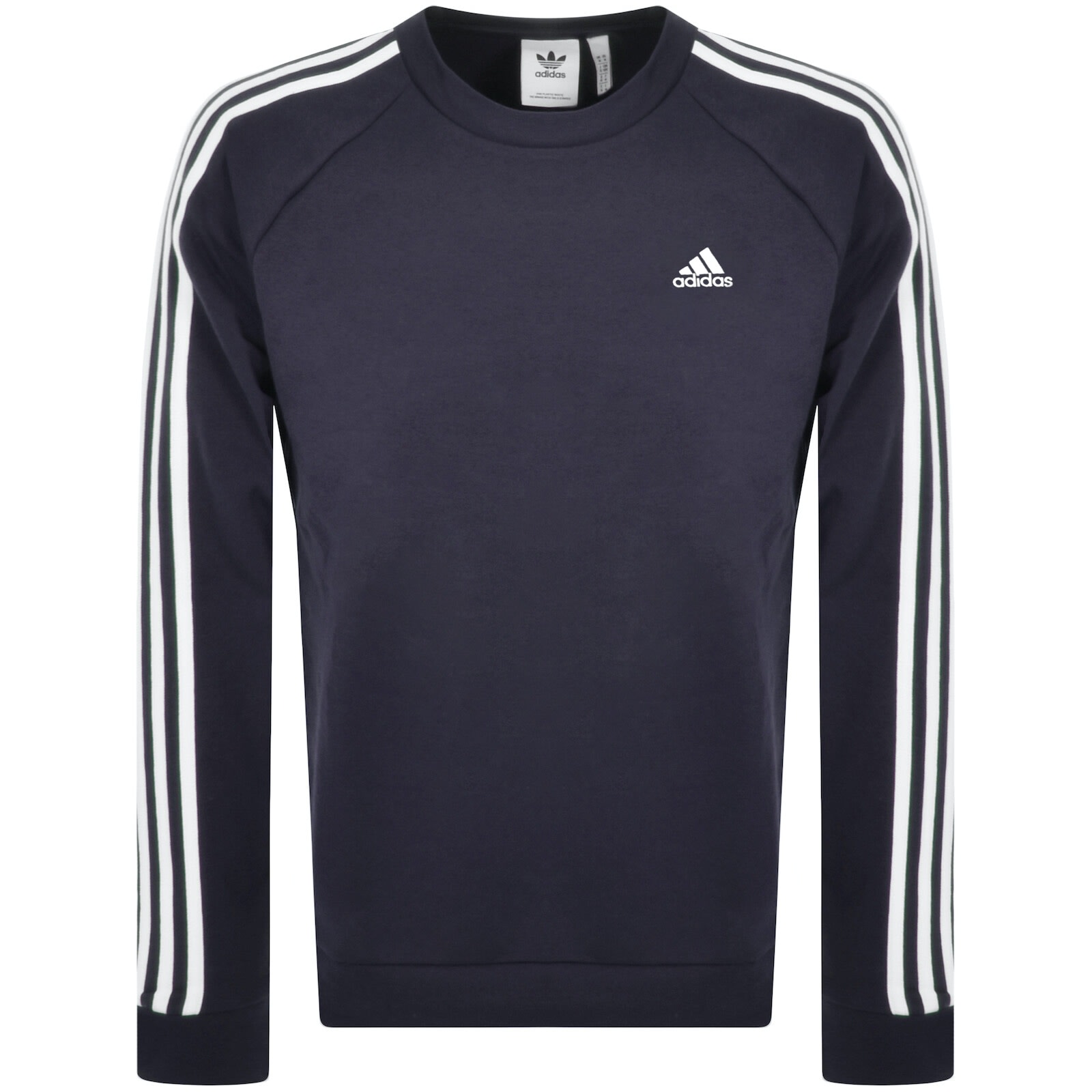 Navy adidas sweatshirt online