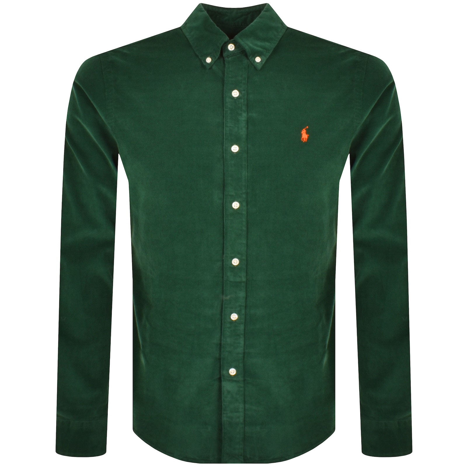 Ralph lauren green corduroy shirt top