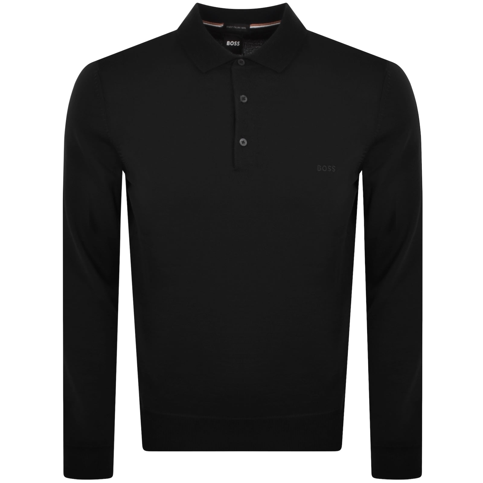 BOSS Bono Knit Jumper Black Mainline Menswear Canada