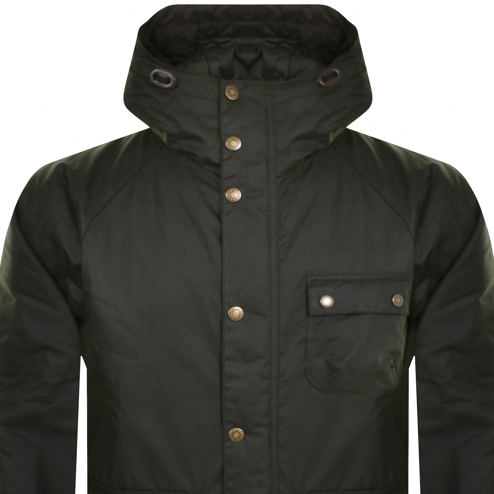 Barbour Winter Wax Parka Jacket Green Mainline Menswear Canada