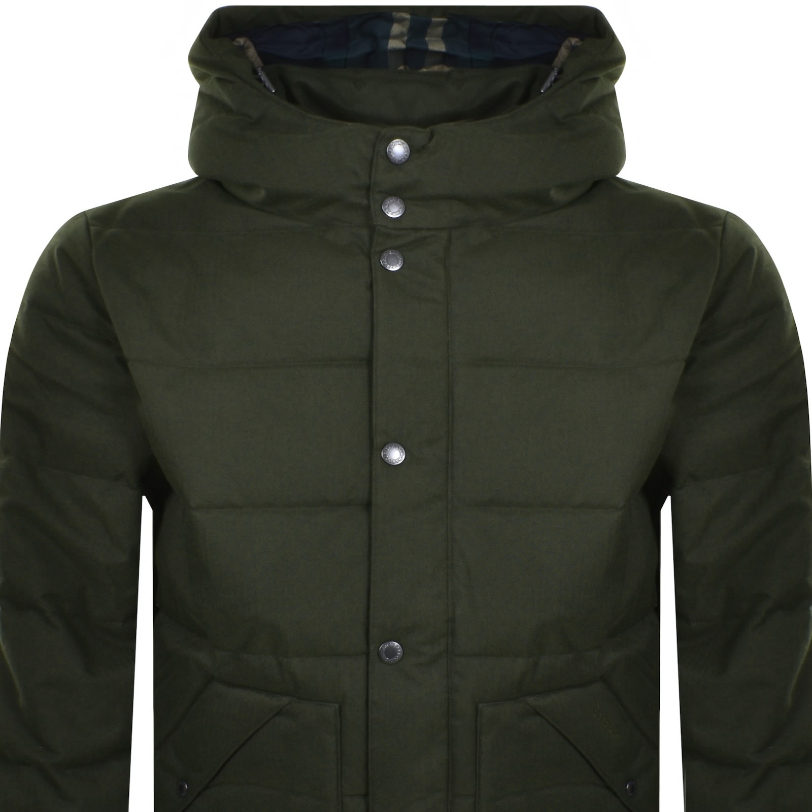 Barbour Brampton Puffer Jacket Green Mainline Menswear