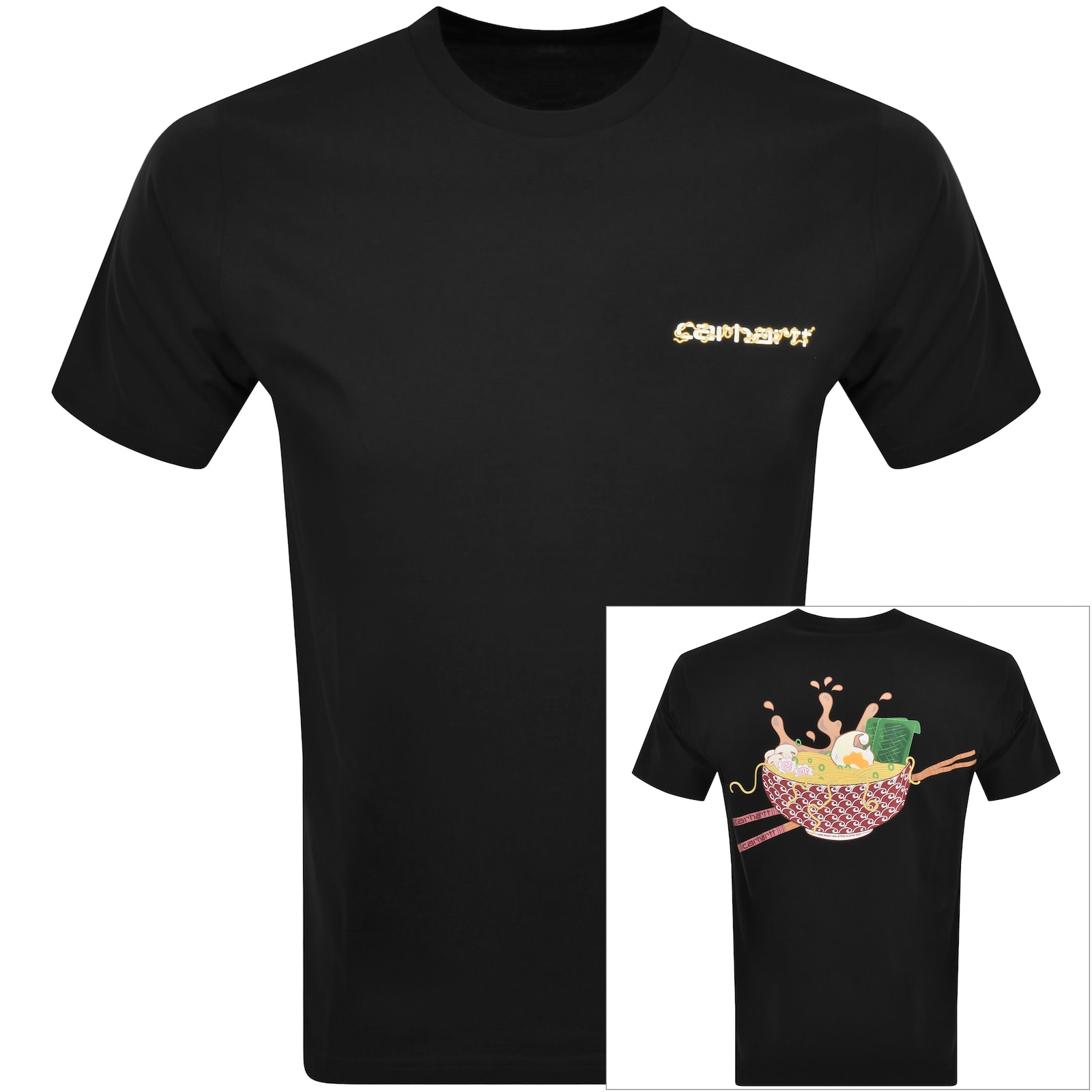 Carhartt WIP Noodle Soup T Shirt Black | Mainline Menswear