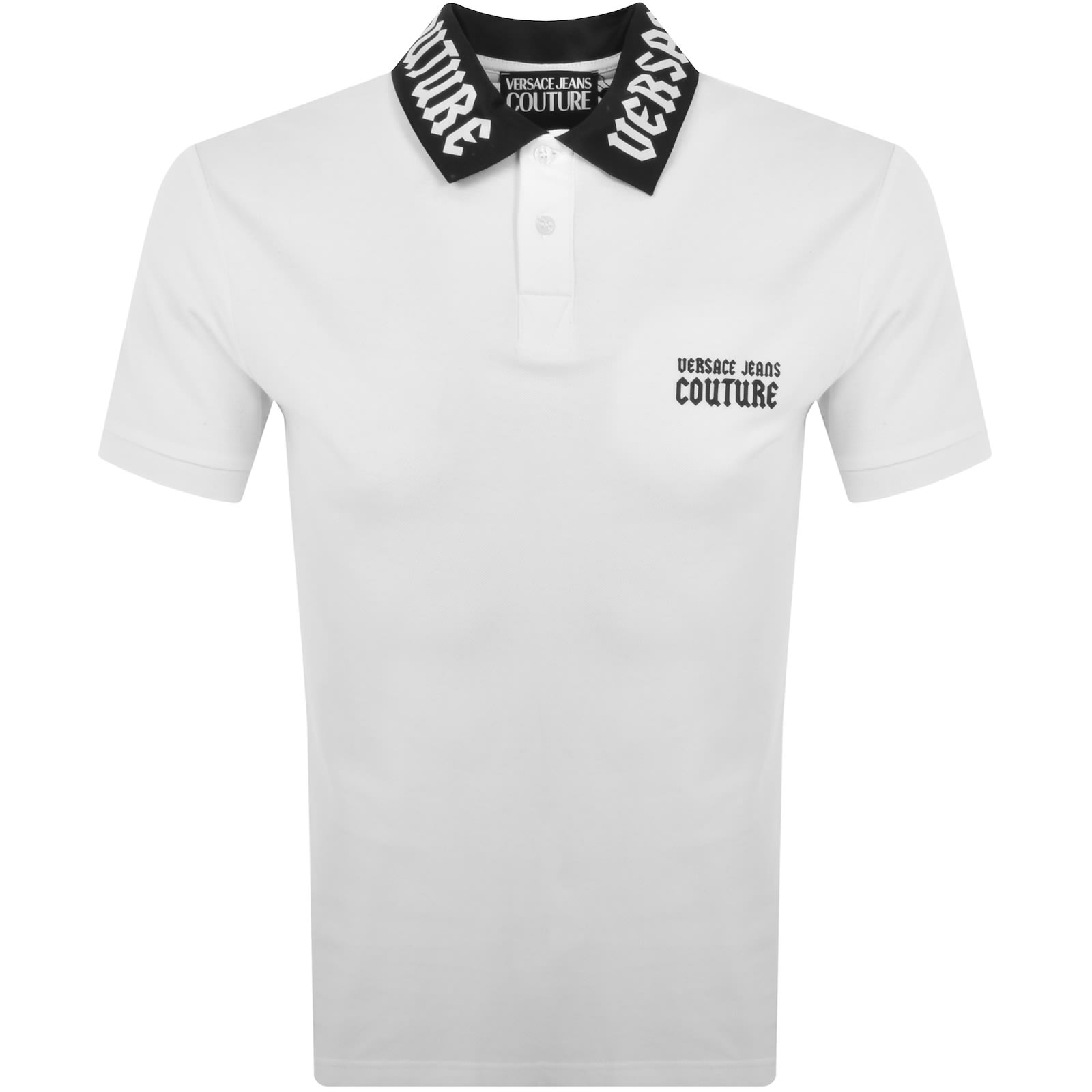 Versace Jeans Couture Polo T Shirt White - male - Large