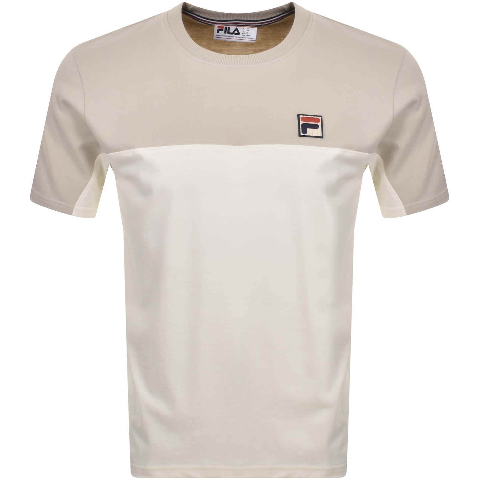 Fila colour block t shirt deals