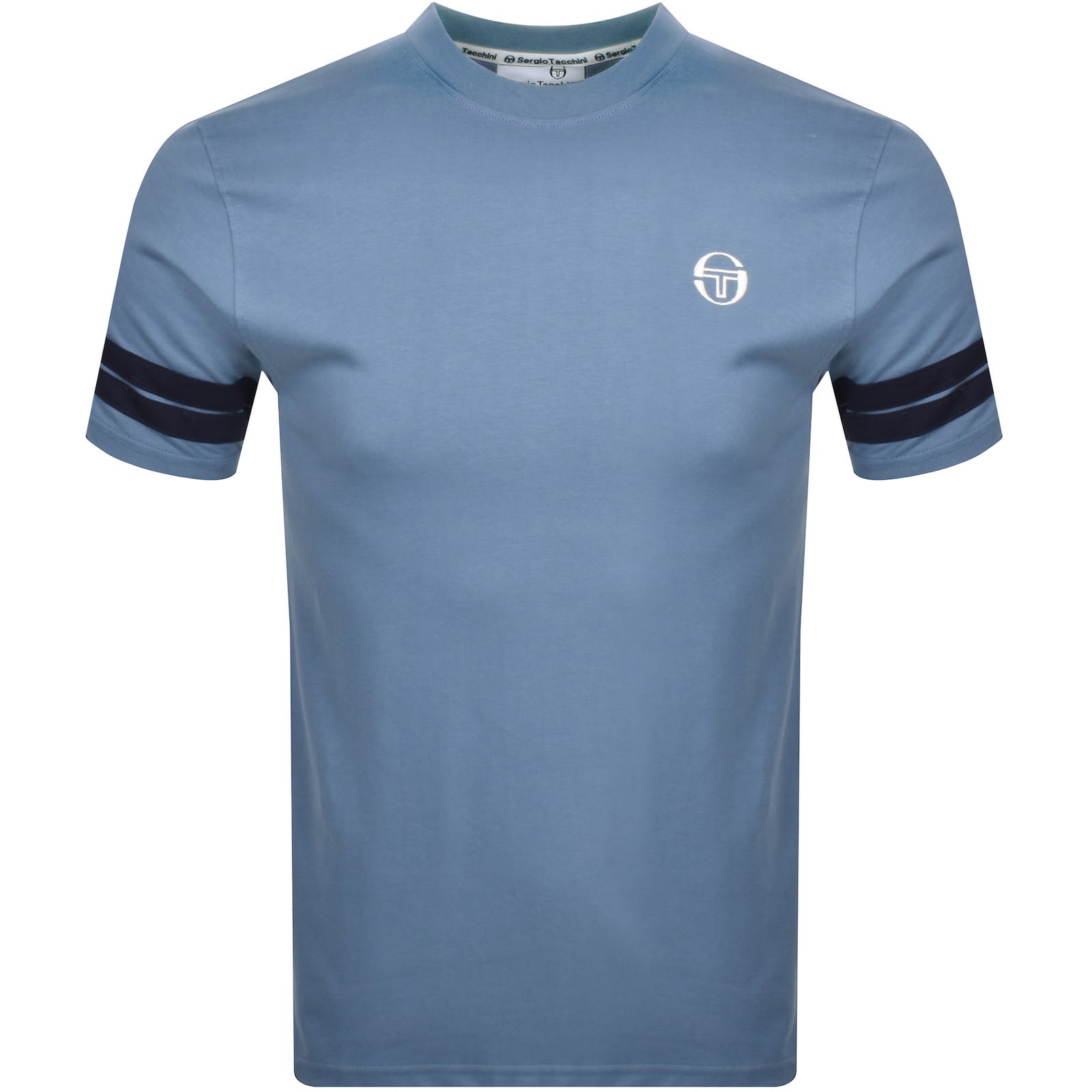 Sergio Tacchini Grello T シャツ マリタイム ブルー Sergio Tacchini Grello T-Shirt - Maritime Blue 18376-241