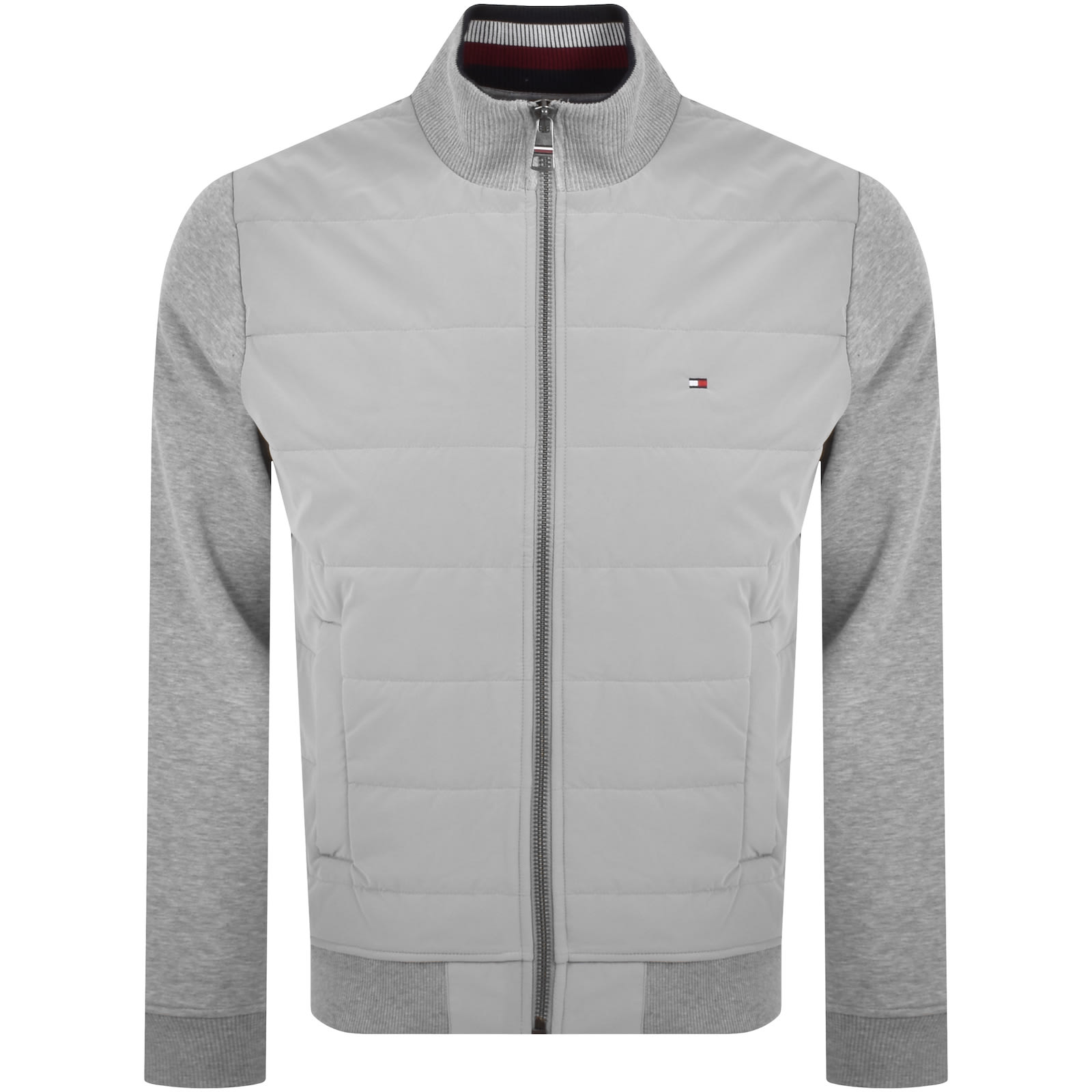 Tommy Hilfiger Mix Media Jacket GreyTommy Hilfiger Mix Media Jacket Grey Male X Large