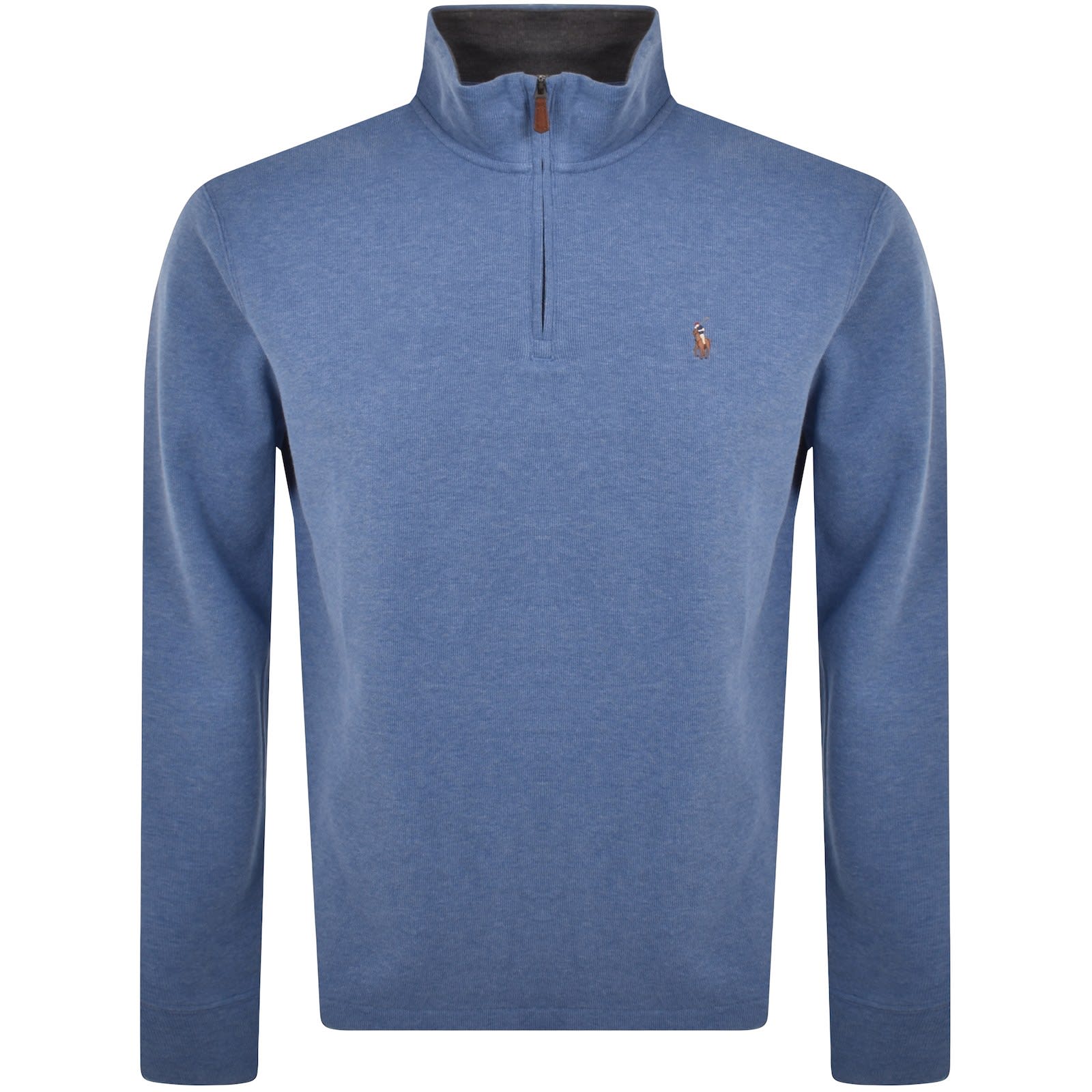 売れ筋がひ贈り物！ Quarter Lauren Ralph Zip Menswear Mainline | Blue Sweatshirt トップス
