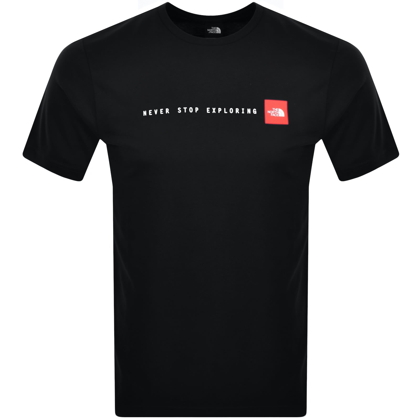 The North Face Never Stop Exploring Short Sleeve T Shirt Black S
