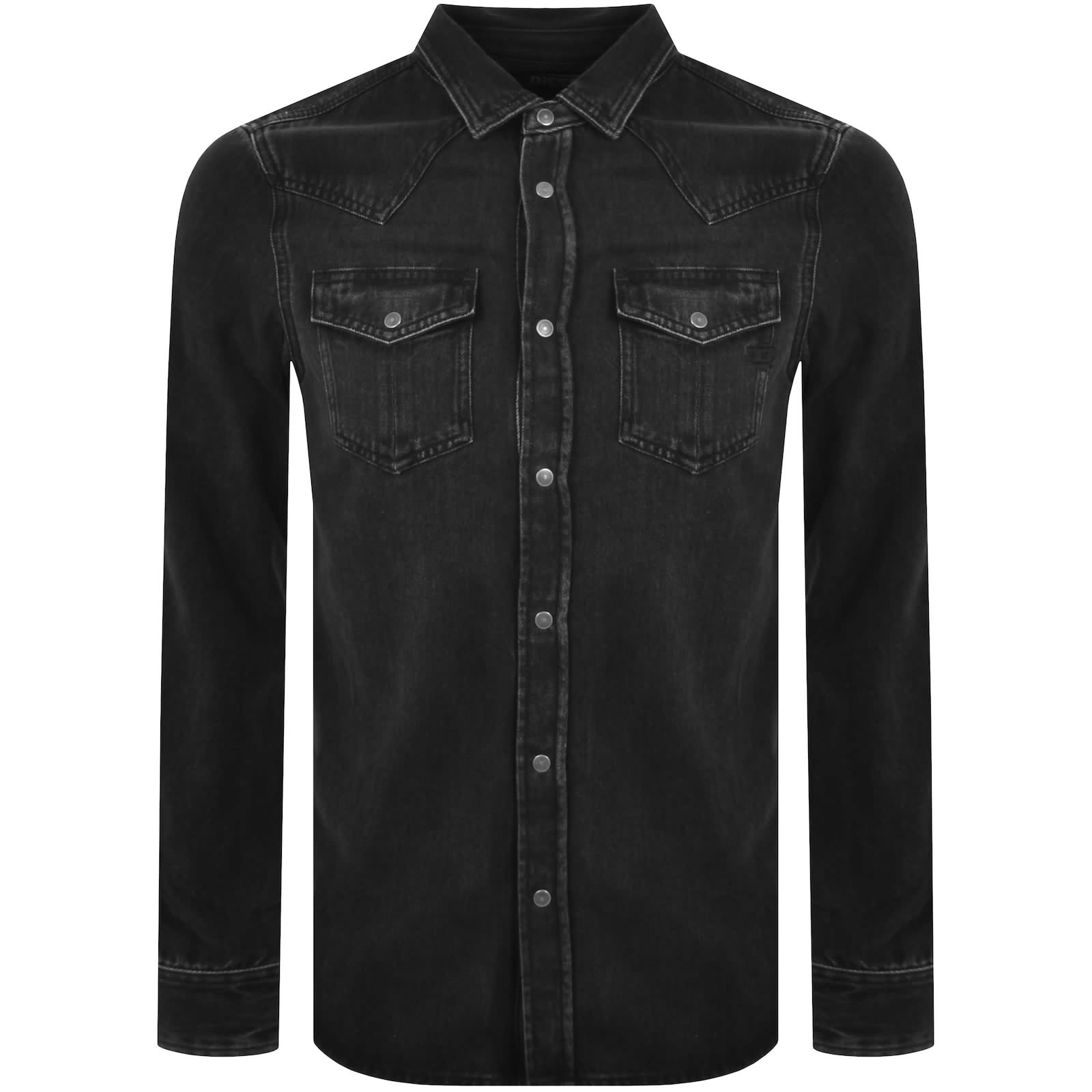 商品画像：DIESEL】メンズ シャツ｜ストライプ・カモフラージュ・オーバー 3