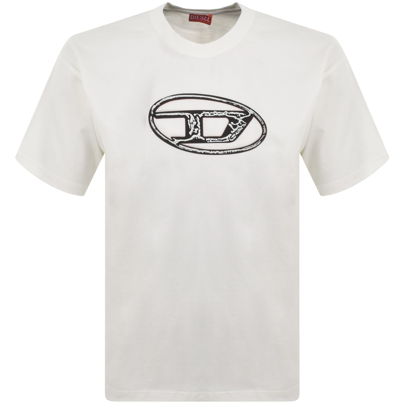 メンズ Tシャツ ロゴ オーバルD（Tシャツ/カットソー）｜DIESEL